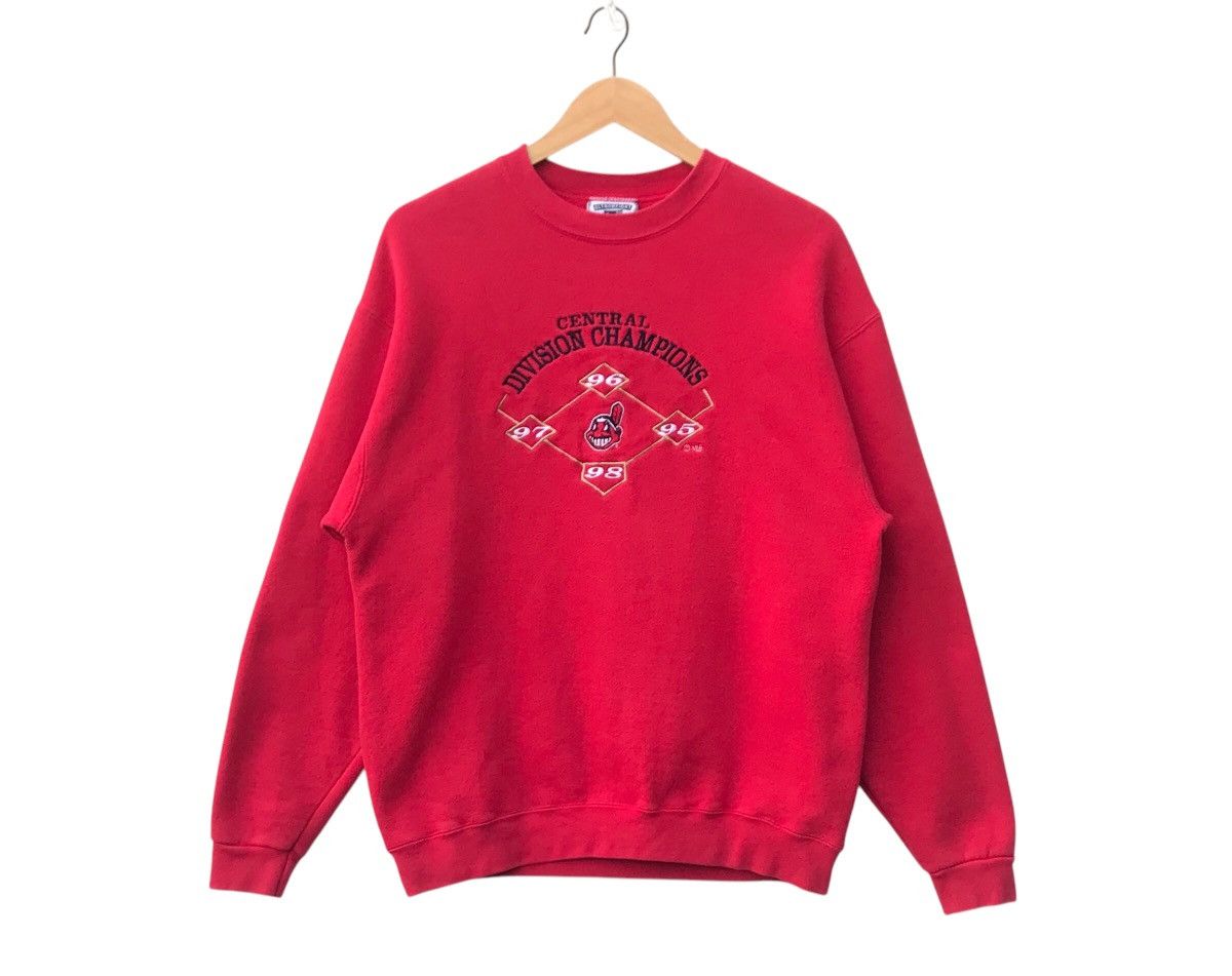 MLB Vintage Cleveland Indians MLB Team Sweatshirt Size US M / EU 48-50 / 2 - 1 Thumbnail