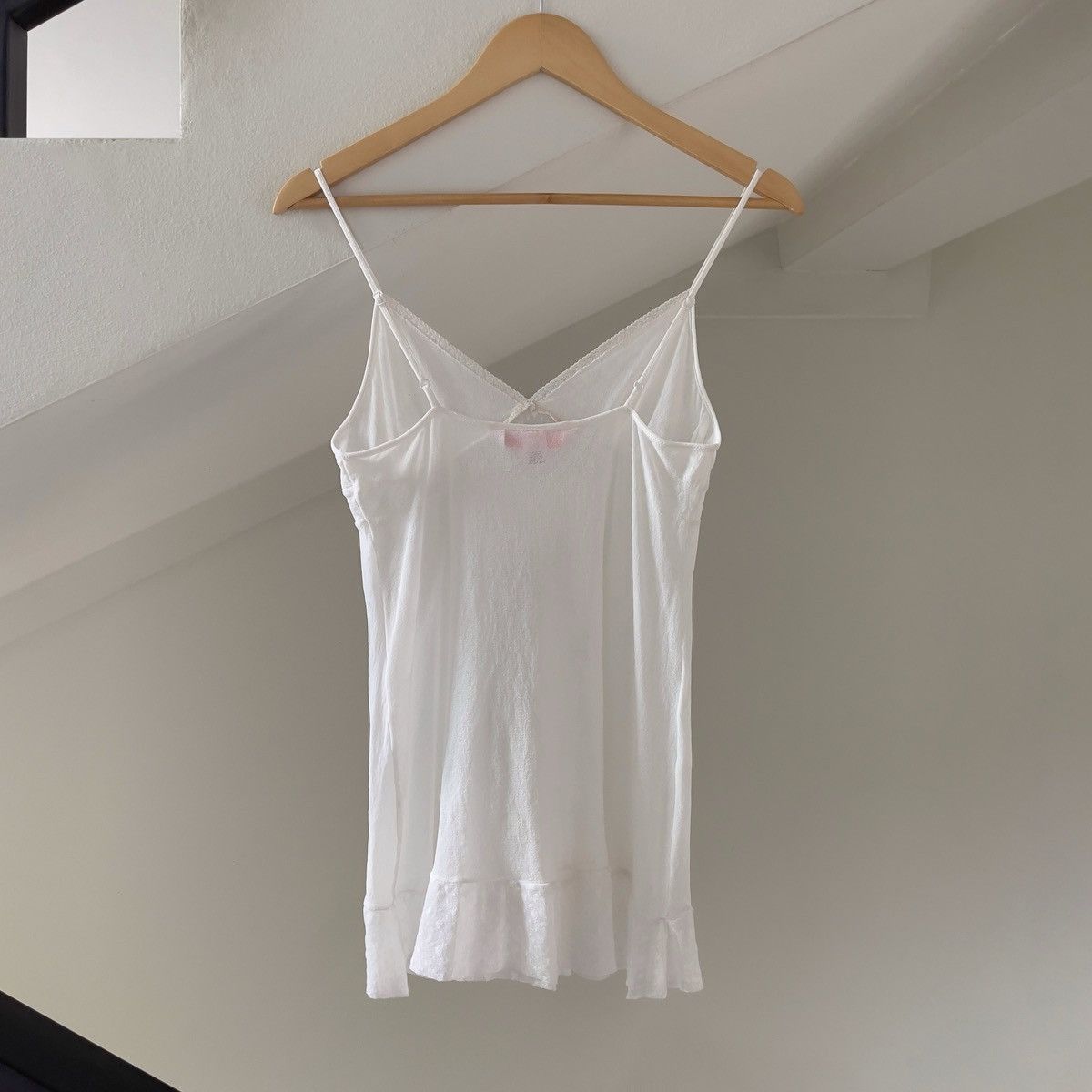 Victoria's Secret Victoria’s Secret 2000s White Mesh Mini Slip Dress (S–M) Size M / US 6-8 / IT 42-44 - 5 Thumbnail