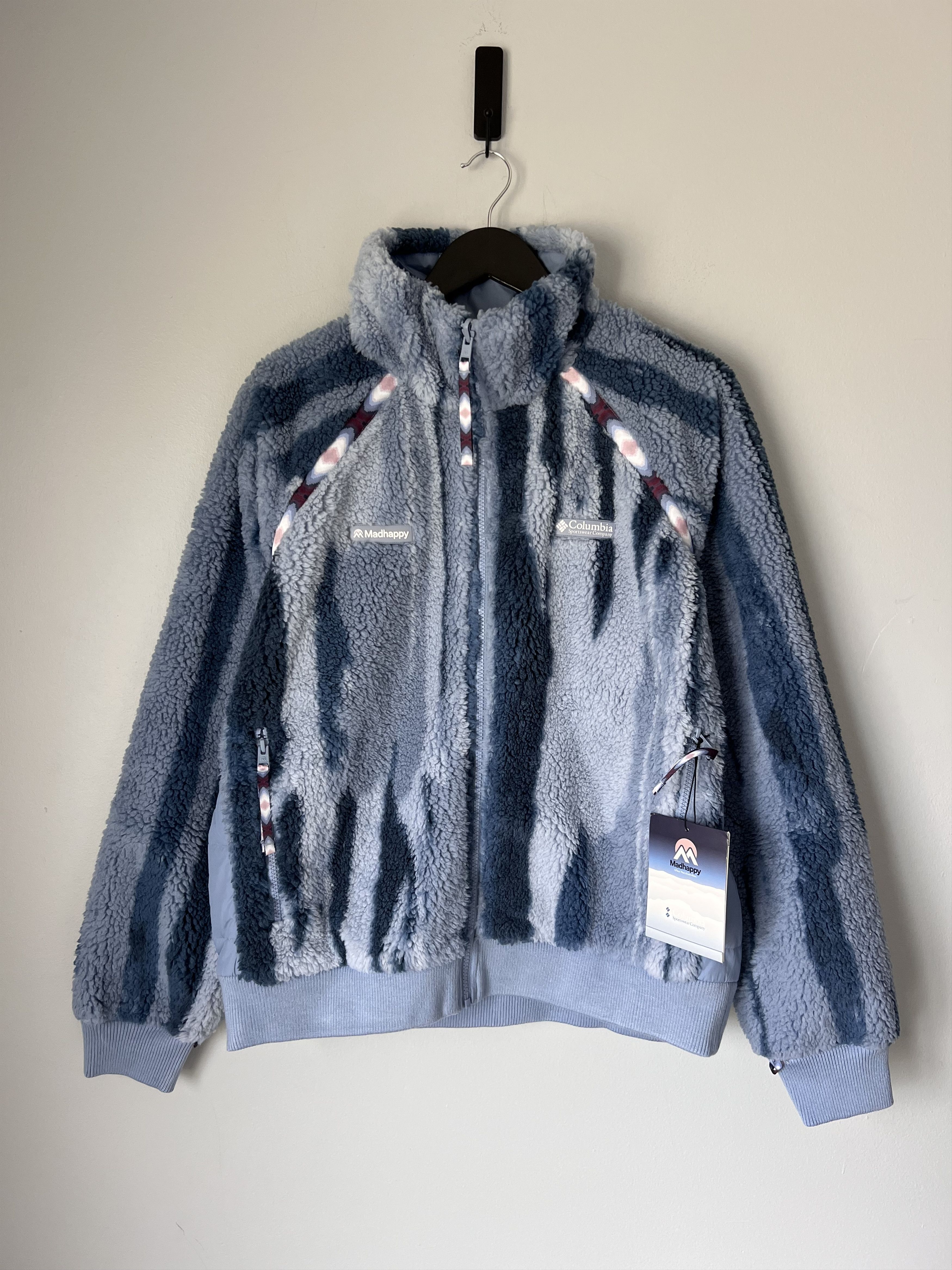 Columbia × Madhappy Madhappy Columbia High Pile Fleece Jacket in Blue Size US L / EU 52-54 / 3 - 1 Thumbnail