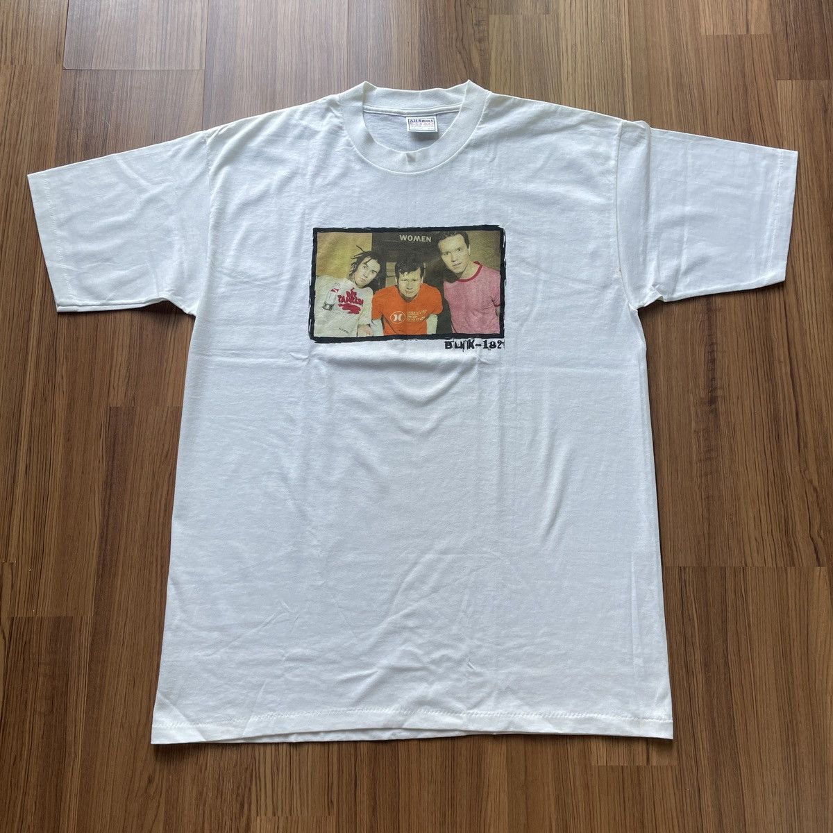 Band Tees Vintage 2000 Blink 182 pop punk rock band promo tee y2k 00s Size US XL / EU 56 / 4 - 2 Thumbnail