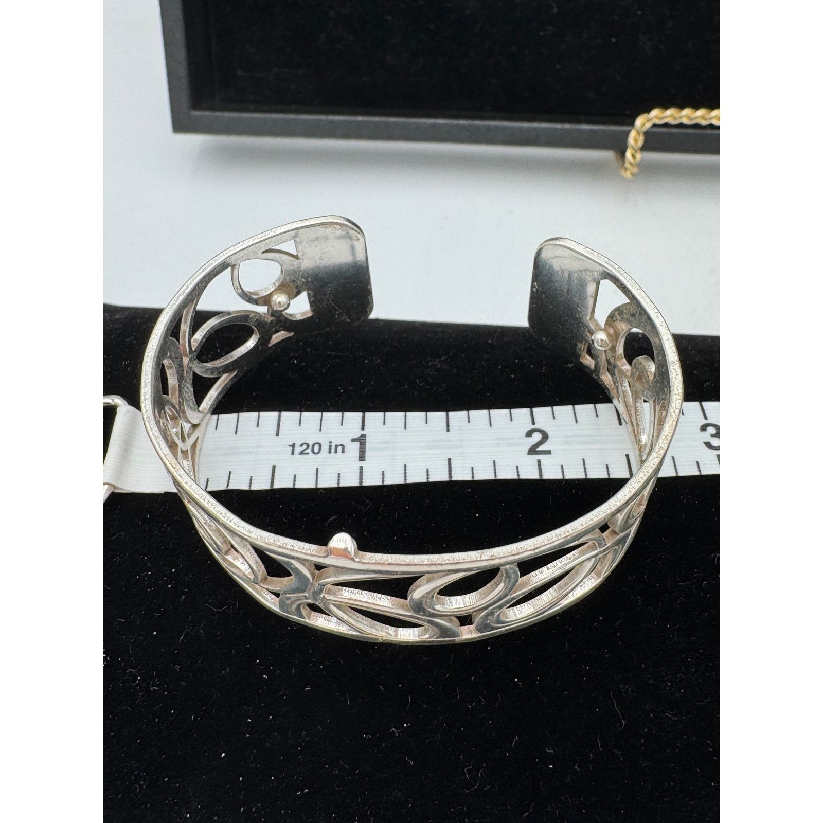 Brighton Christo Vienna Narrow Cuff Bracelet by Brighton Silver Plate Size ONE SIZE - 4 Thumbnail