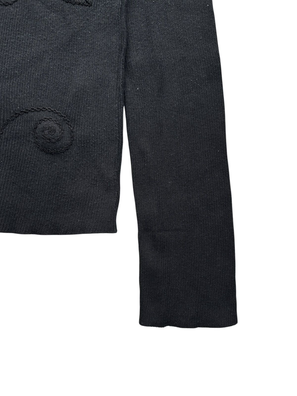 Junya Watanabe F/W 92 Debut Collection Floral Embroidered Knit Size ONE SIZE - 4 Thumbnail