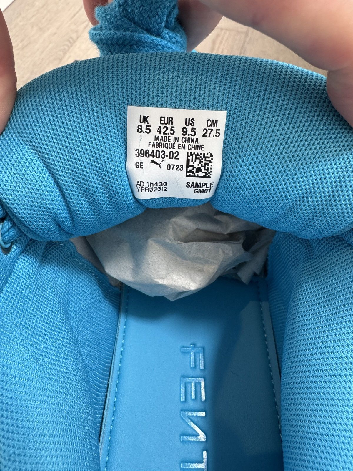 Fenty × Puma Fenty X Puma Creeper Phatty (speed blue - lime pow - gum) Size US 9.5 / EU 42-43 - 6 Thumbnail