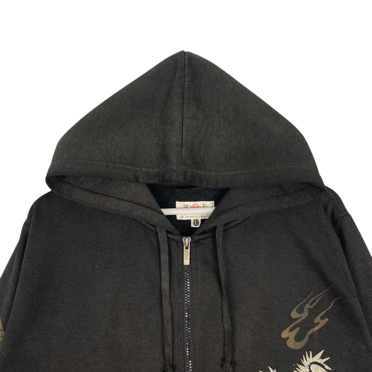 Other Vintage Dragon Japanese Hoodie Sweater Big Logo Black Size US L / EU 52-54 / 3 - 4 Thumbnail