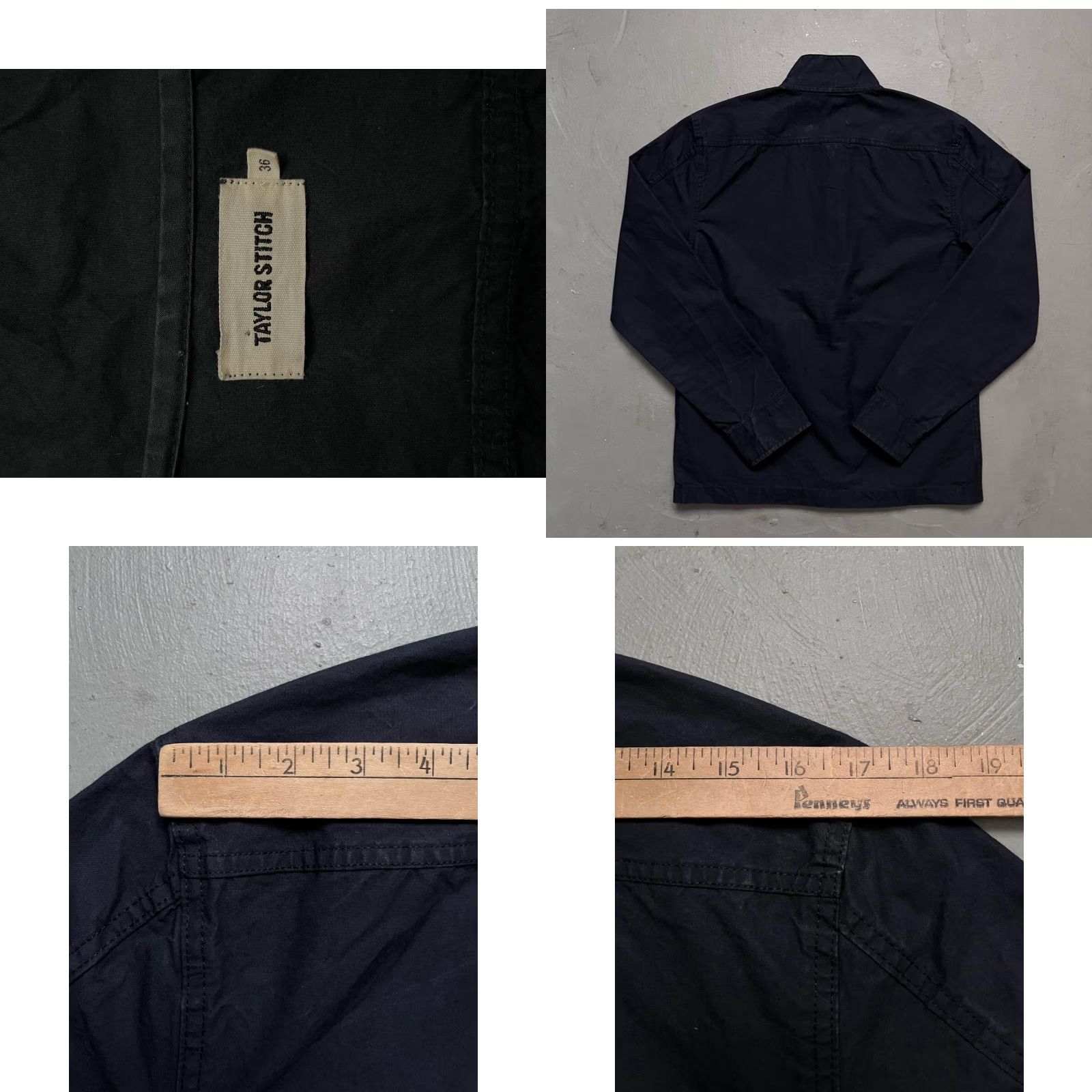Taylor Stitch Taylor Stitch Halley Waxed Cotton Bomber Jacket Mens 36 Blue Waxed Cotton Bomber Jacket Mens 36 Blue Taylor Stitch Bomber Jacket Mens 36 Size US XXS / EU 40 - 8 Thumbnail
