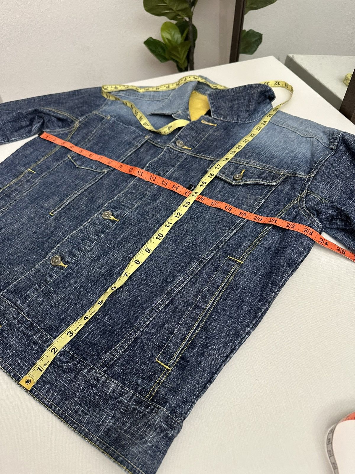 Sean John × Vintage Vintage 90s Y2K Sean Jean Denim Jacket Size US M / EU 48-50 / 2 - 7 Thumbnail