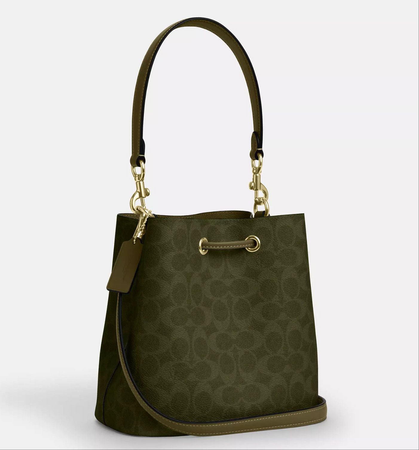 Coach Rowan Bucket Bag In Signature Canvas CBH07 Size ONE SIZE - 13 Thumbnail