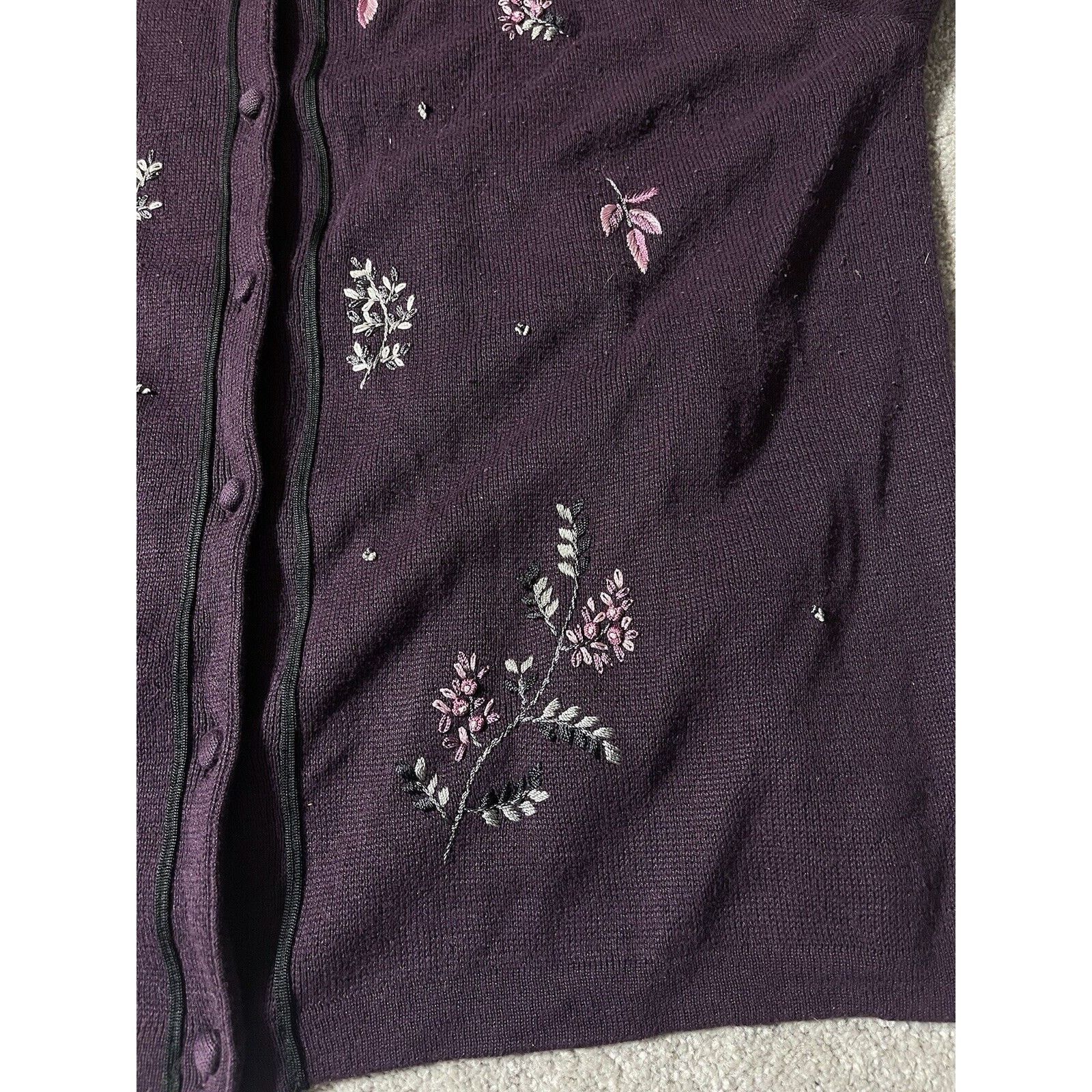 Other Vintage Dressbarn Sweater Womens Plus 3X Shoulder Pads Size 3XL / US 20-22 - 4 Thumbnail