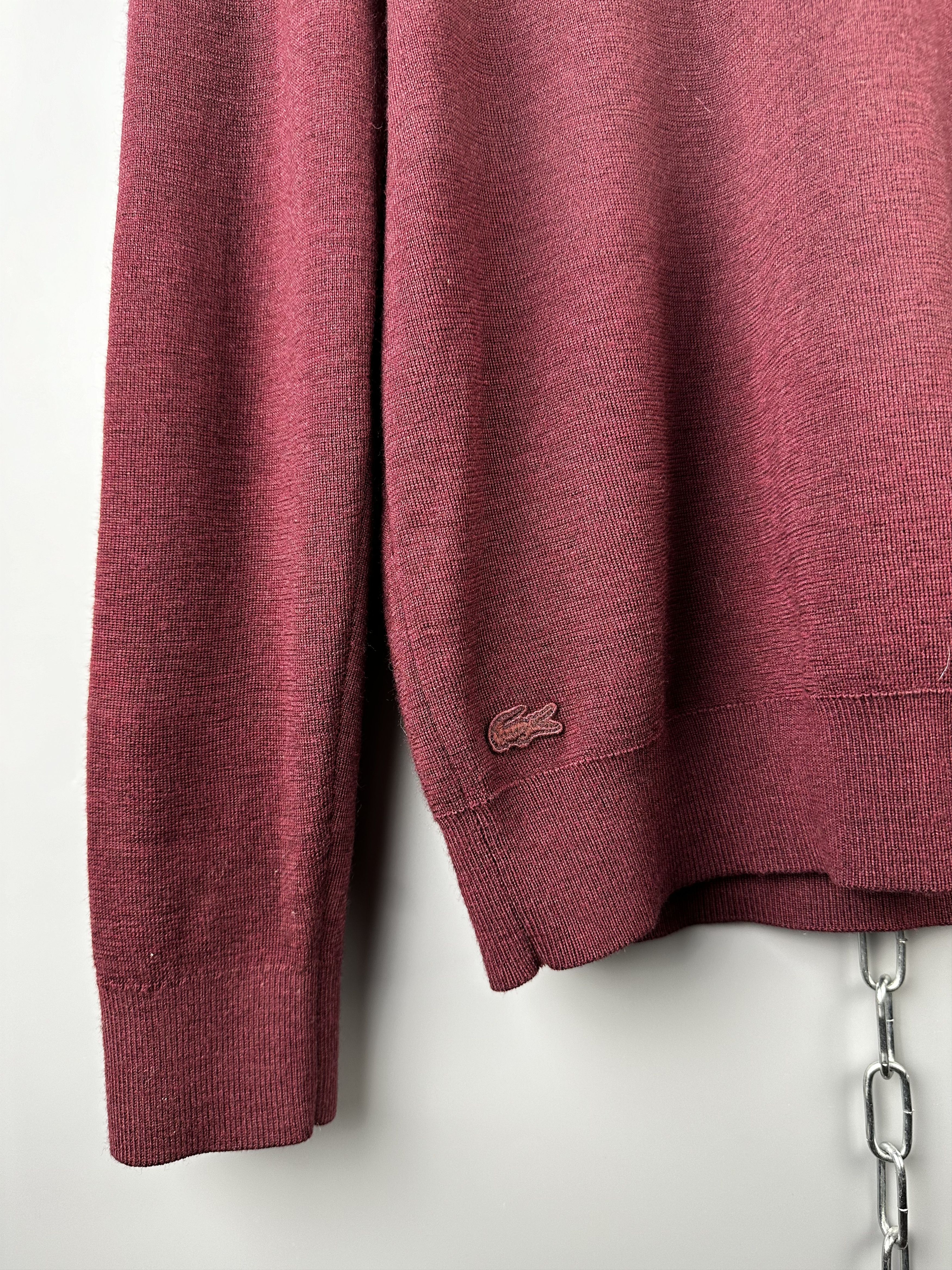 Lacoste Lacoste Wool Knit Sweater Jumper Size US M / EU 48-50 / 2 - 6 Thumbnail