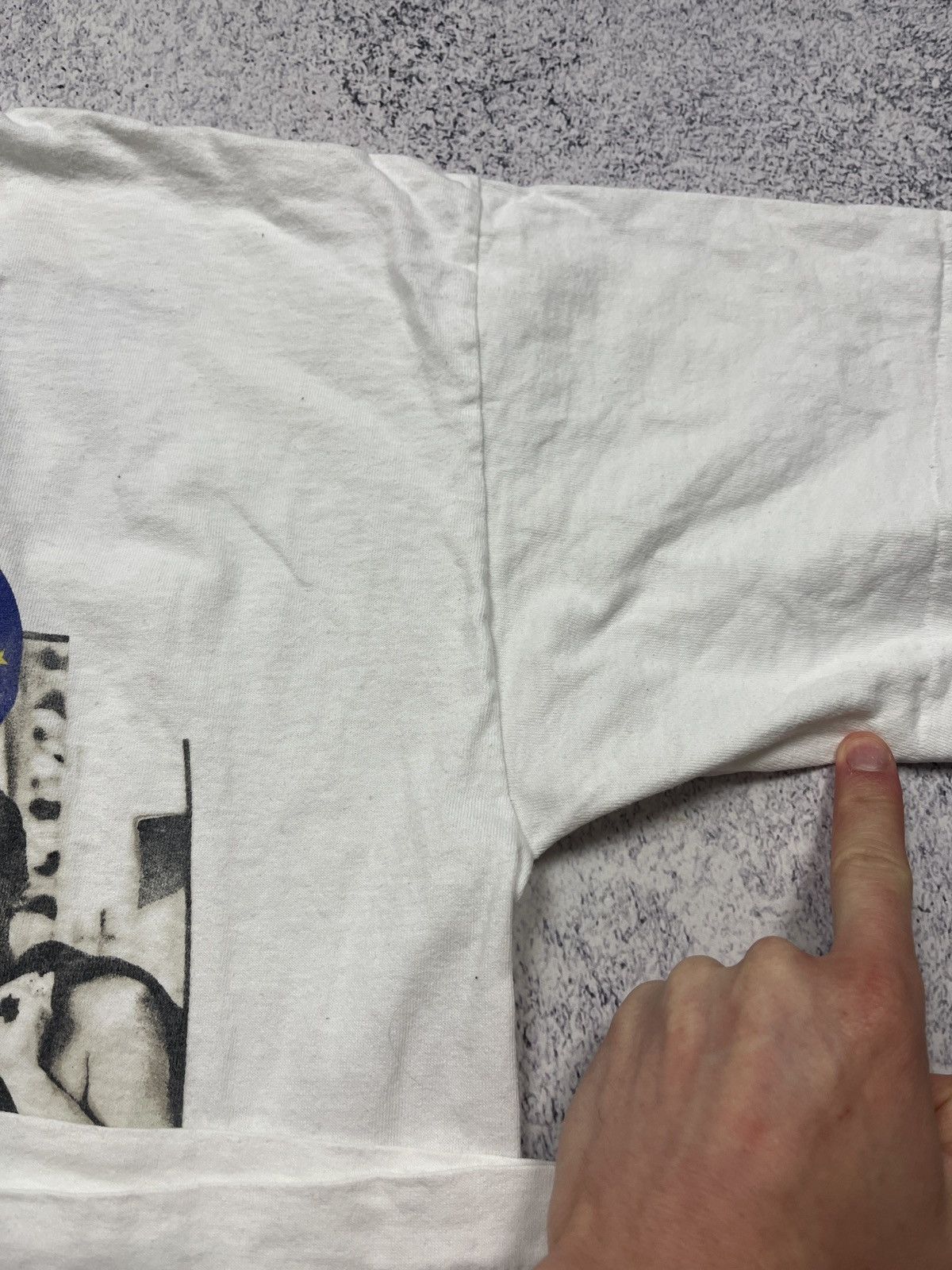 Band Tees × Fruit Of The Loom × Vintage Vintage 1993 U2 Zooropa Tour Rock Band T-Shirt Tee Boxy Rare Size US XL / EU 56 / 4 - 15 Thumbnail