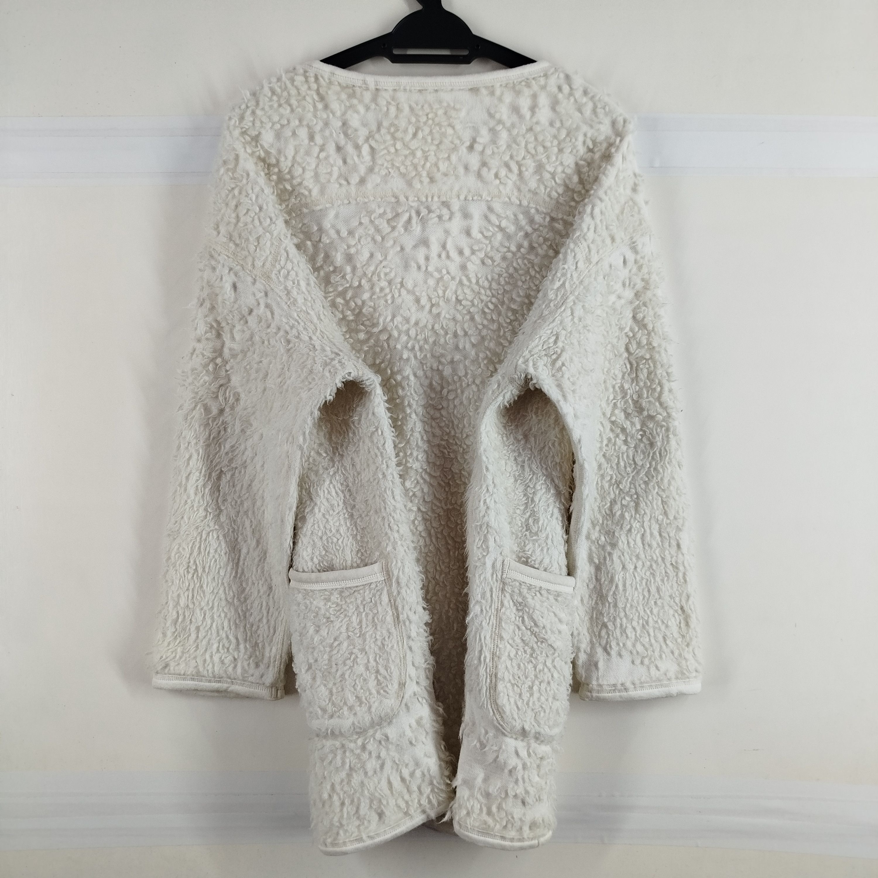 Japanese Brand Pristine Gents Cardigan Wool Sheep Organic Cotton Size L / US 10 / IT 46 - 12 Thumbnail