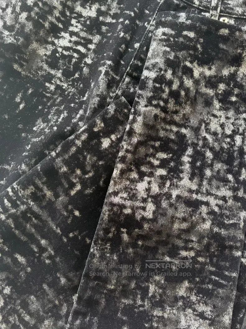 Saint Laurent Paris Saint Laurent 16FW Sequin Velvet Jeans. Size US 30 / EU 46 - 6 Thumbnail