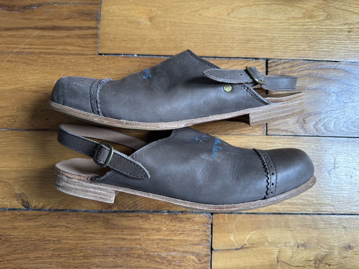 Undercover Undercover(Undercoverism) S/S 2012 leather boots/sabo Size US 9 / EU 42 - 5 Thumbnail