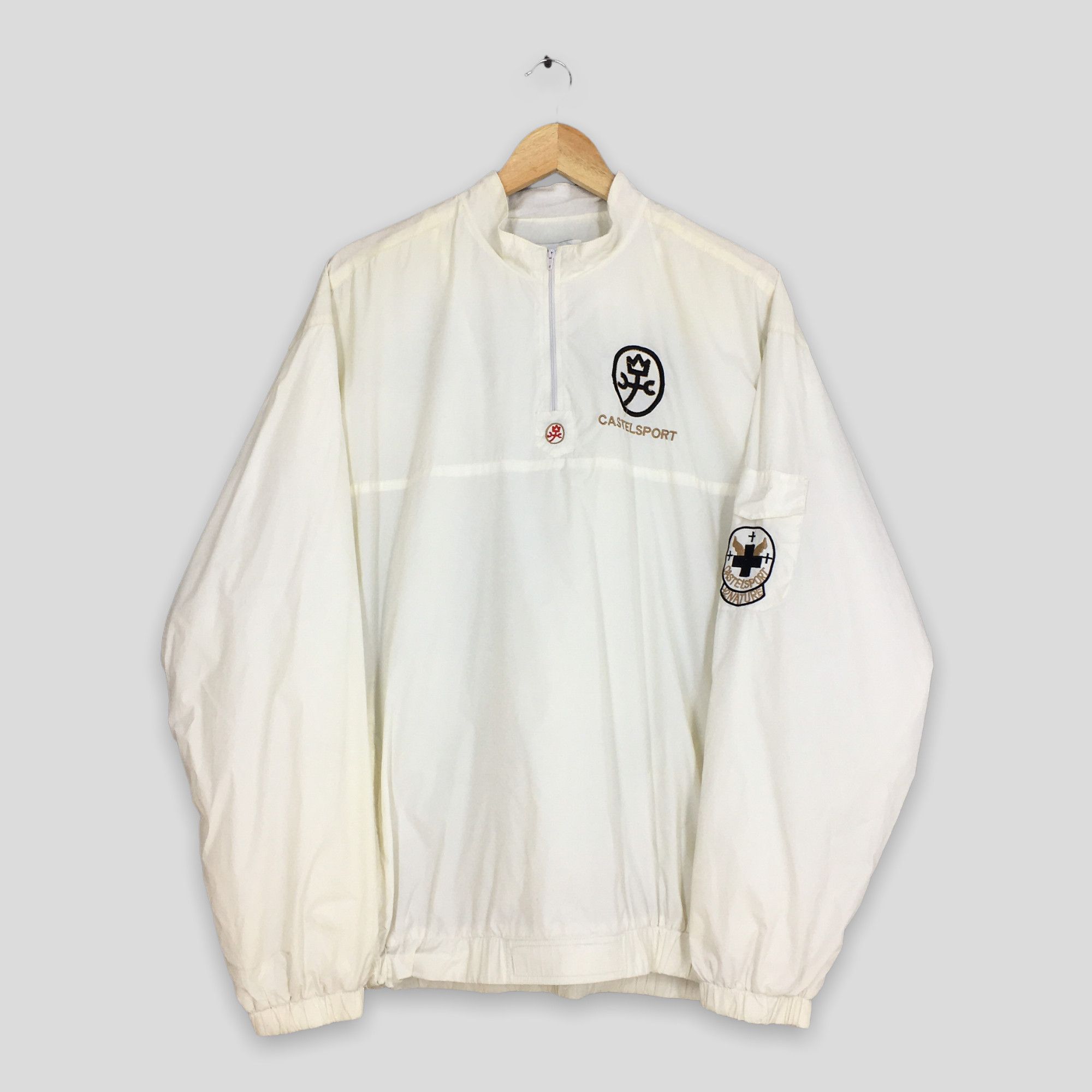 Jean Charles De Castelbajac Vintage Jean Charles Castelbajac Sport Windbreaker Jacket L Size US L / EU 52-54 / 3 - 1 Thumbnail