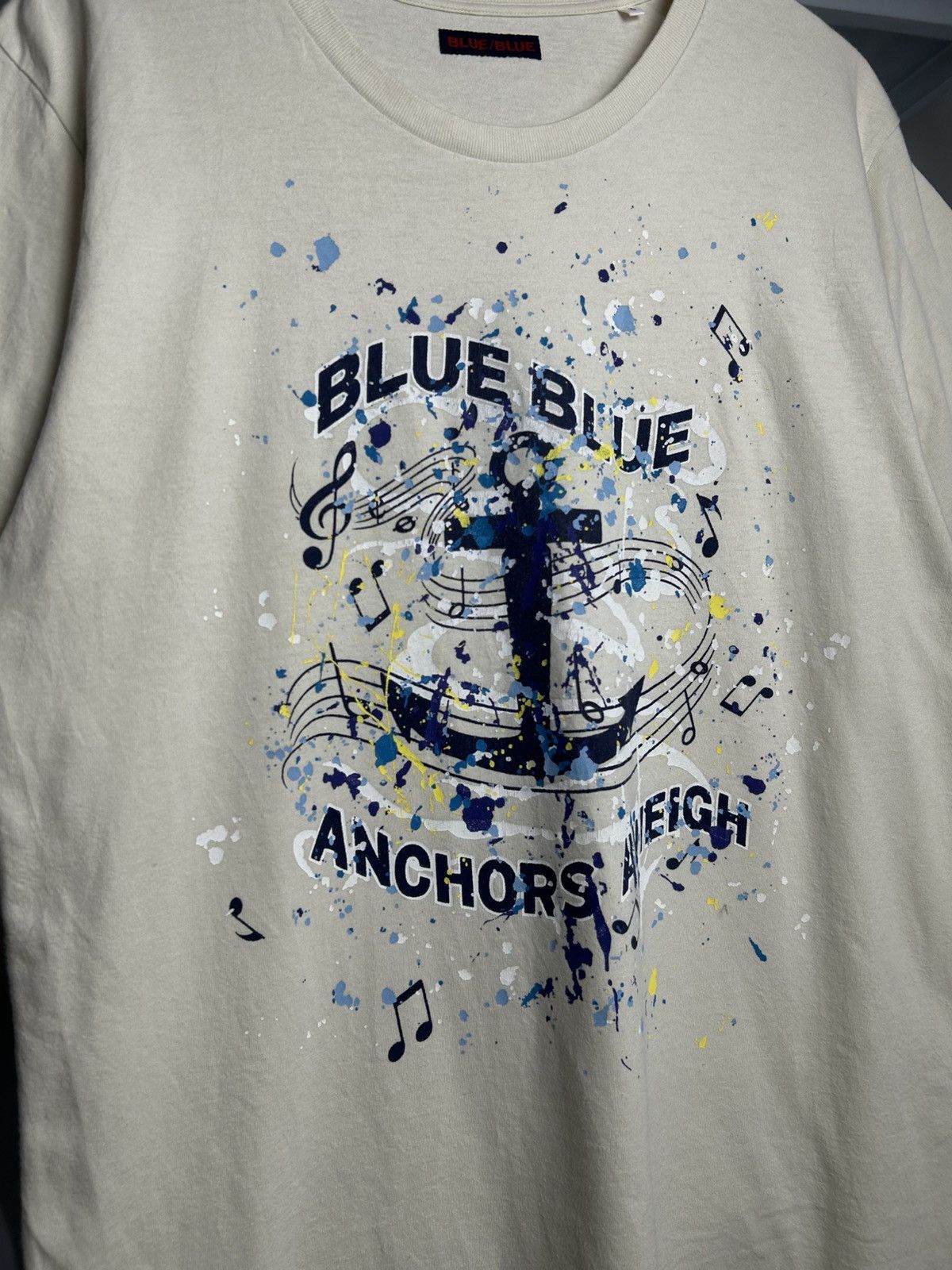 Blue Blue Japan Vintage Blue Blue Japan Anchors Aweigh tee Size US L / EU 52-54 / 3 - 2 Thumbnail