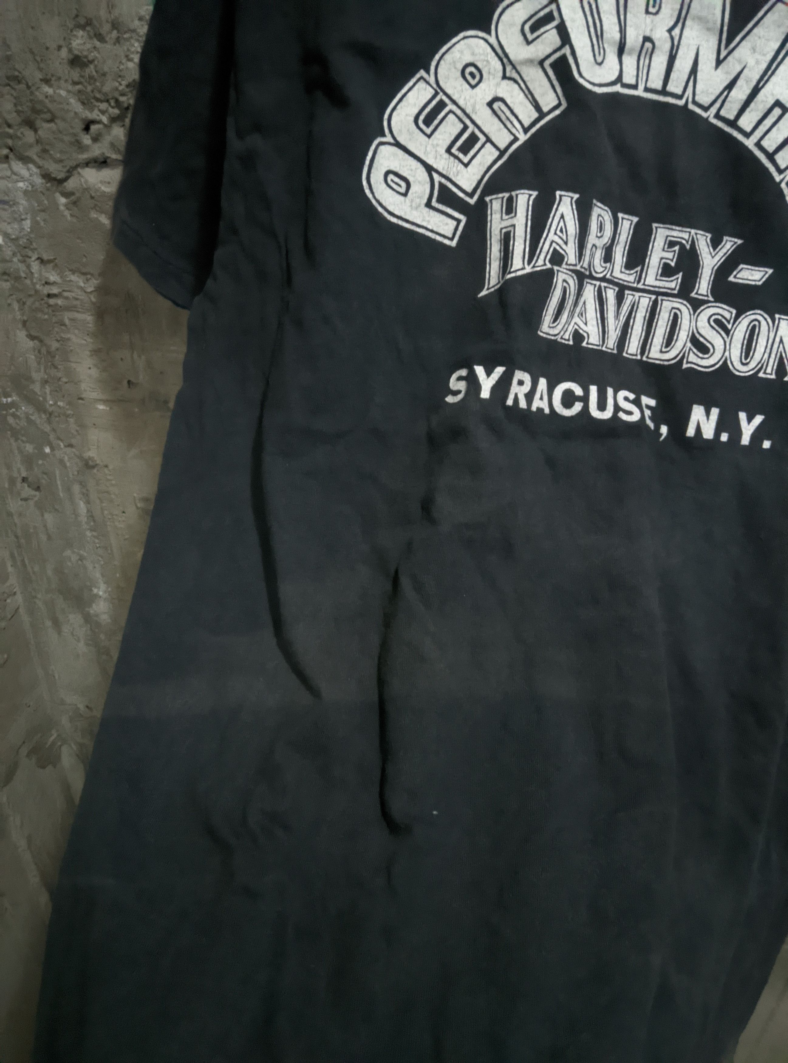 Harley Davidson Vintage 80s faded Harley Davidson righteous Ride 3d emblem Size US XL / EU 56 / 4 - 6 Thumbnail