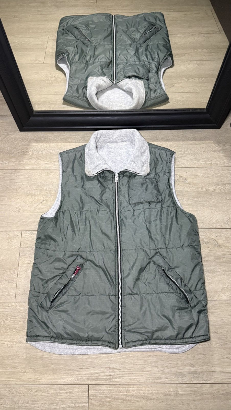 ジャケット・アウター Quiksilver Reversible Puffer Vest Jacket Quiksilver Quiksilver Reversible Puffer Vest | Grailed