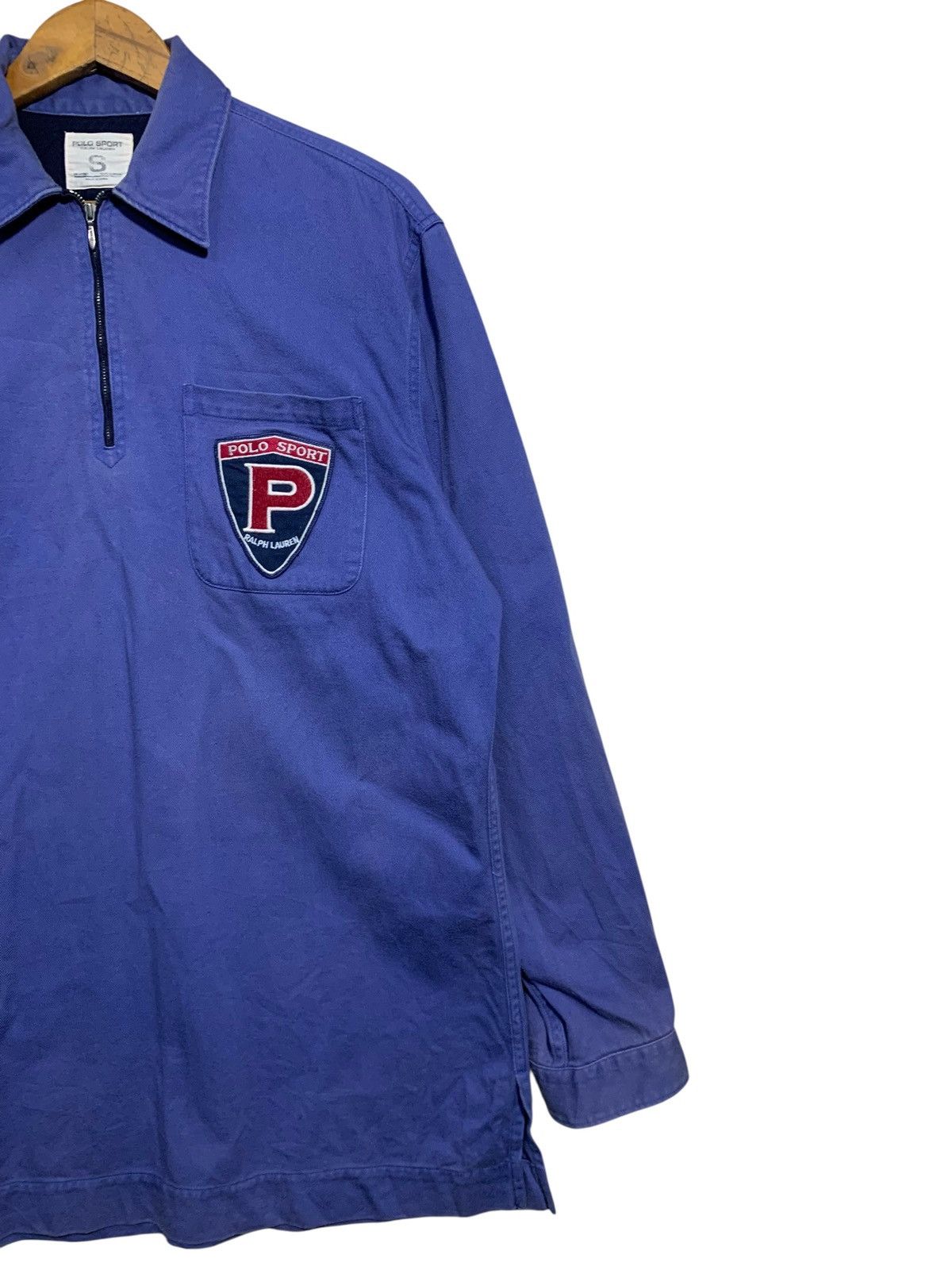 Polo Ralph Lauren 🔥POLO SPORT RL HALFZIPPER SMOCK JUMPER Size US S / EU 44-46 / 1 - 3 Thumbnail