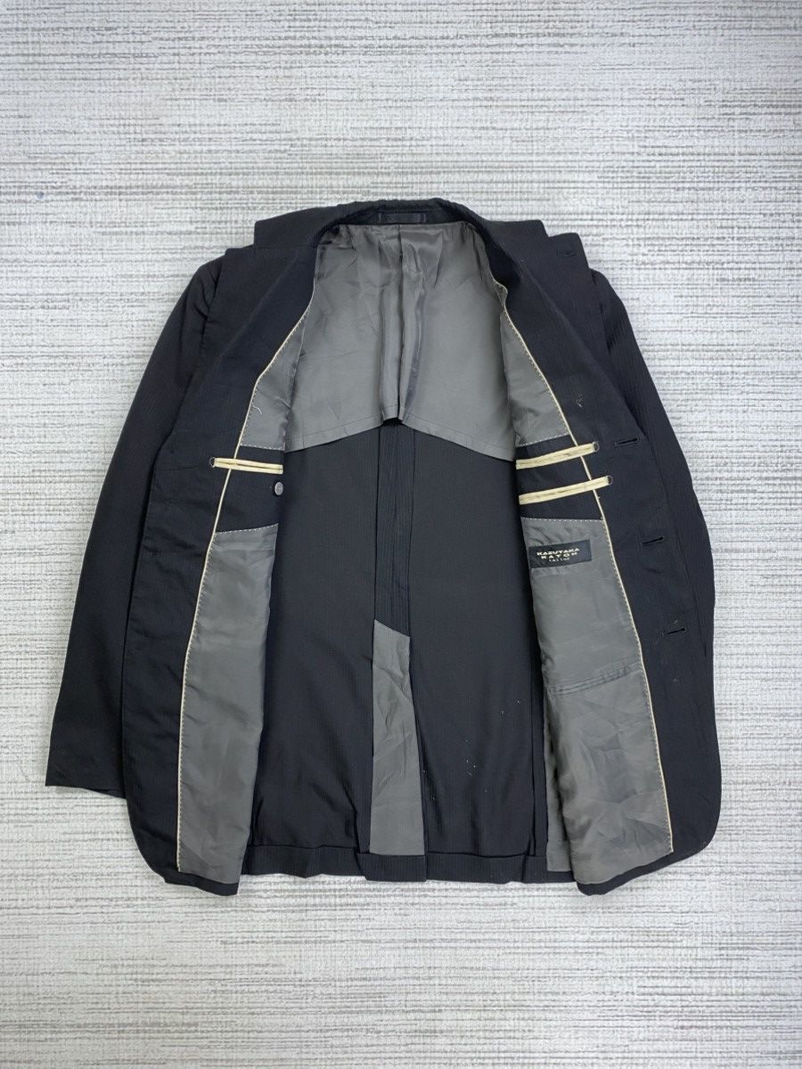 Issey Miyake × Tete Homme × Vintage Vintage Tete Homme By Kazutaka Katoh Harringbone Blazer Size US M / EU 48-50 / 2 - 5 Thumbnail