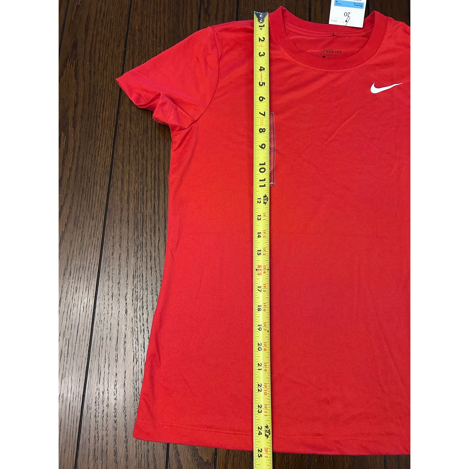 Nike Nike Women’s Athletic Dri Fit Workout University Red T-Shirt Size M / US 6-8 / IT 42-44 - 8 Thumbnail
