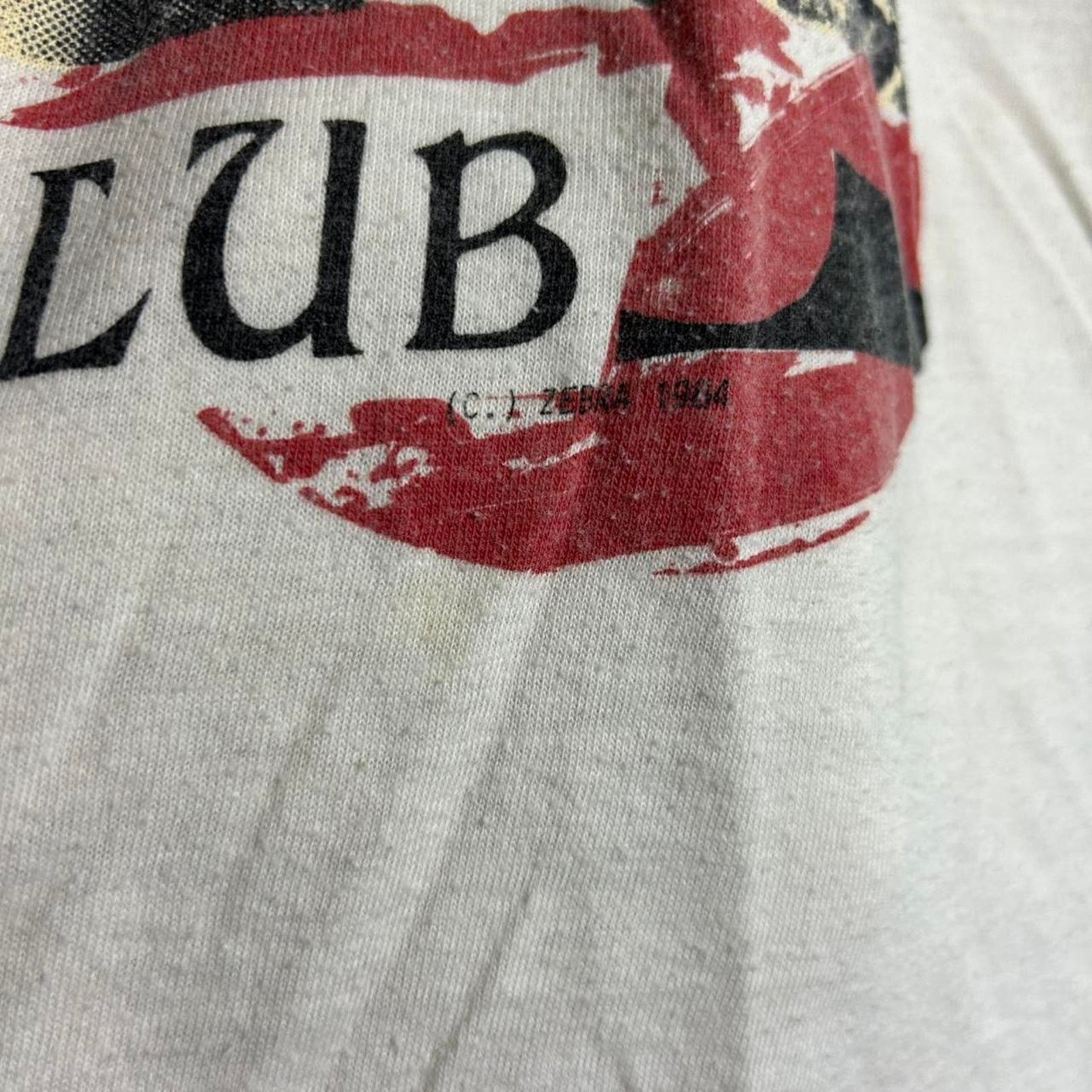 Vintage vintage 1984 CULTURE CLUB Boy George double sided tee shirt Size US L / EU 52-54 / 3 - 3 Thumbnail