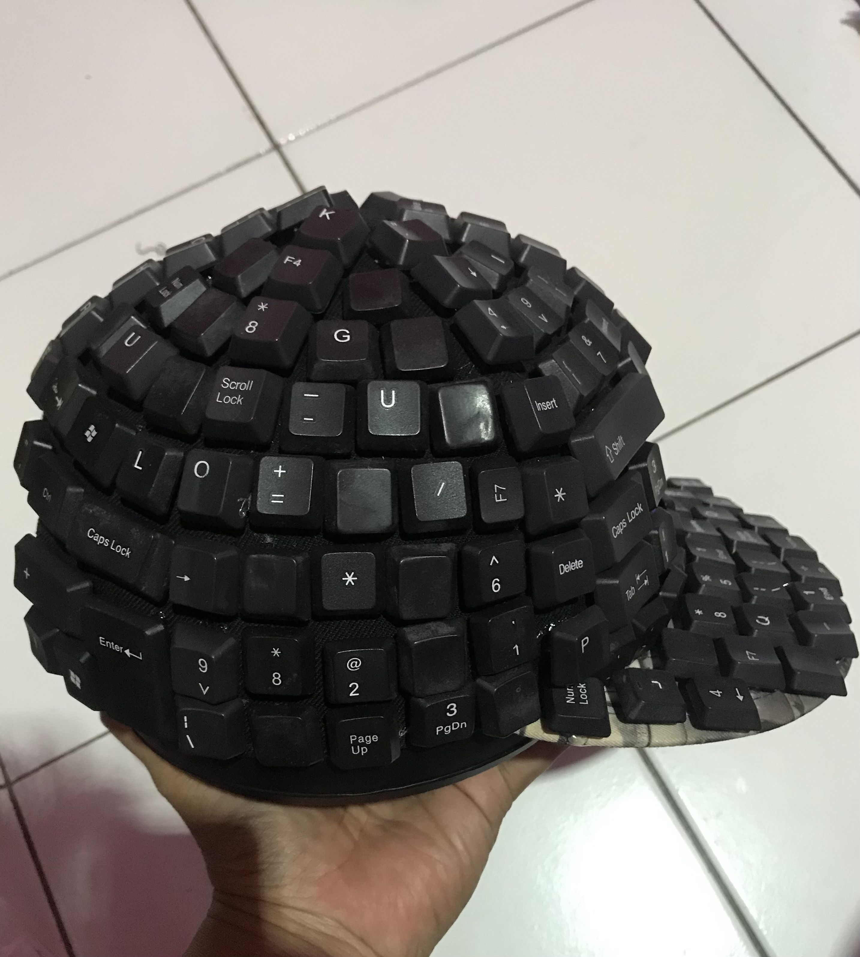 Nike ‼️ARCHIVE‼️NIKE BUTTON KEYBOARD REWORK SNAPBACK Size ONE SIZE - 4 Thumbnail
