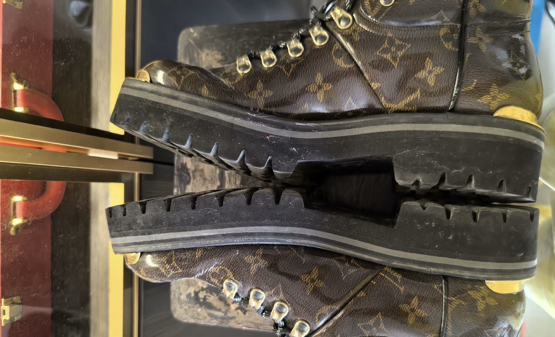 Louis Vuitton Louis Vuitton High-Top Martin Boots Jelly Size US 10 / EU 43 - 1 Thumbnail