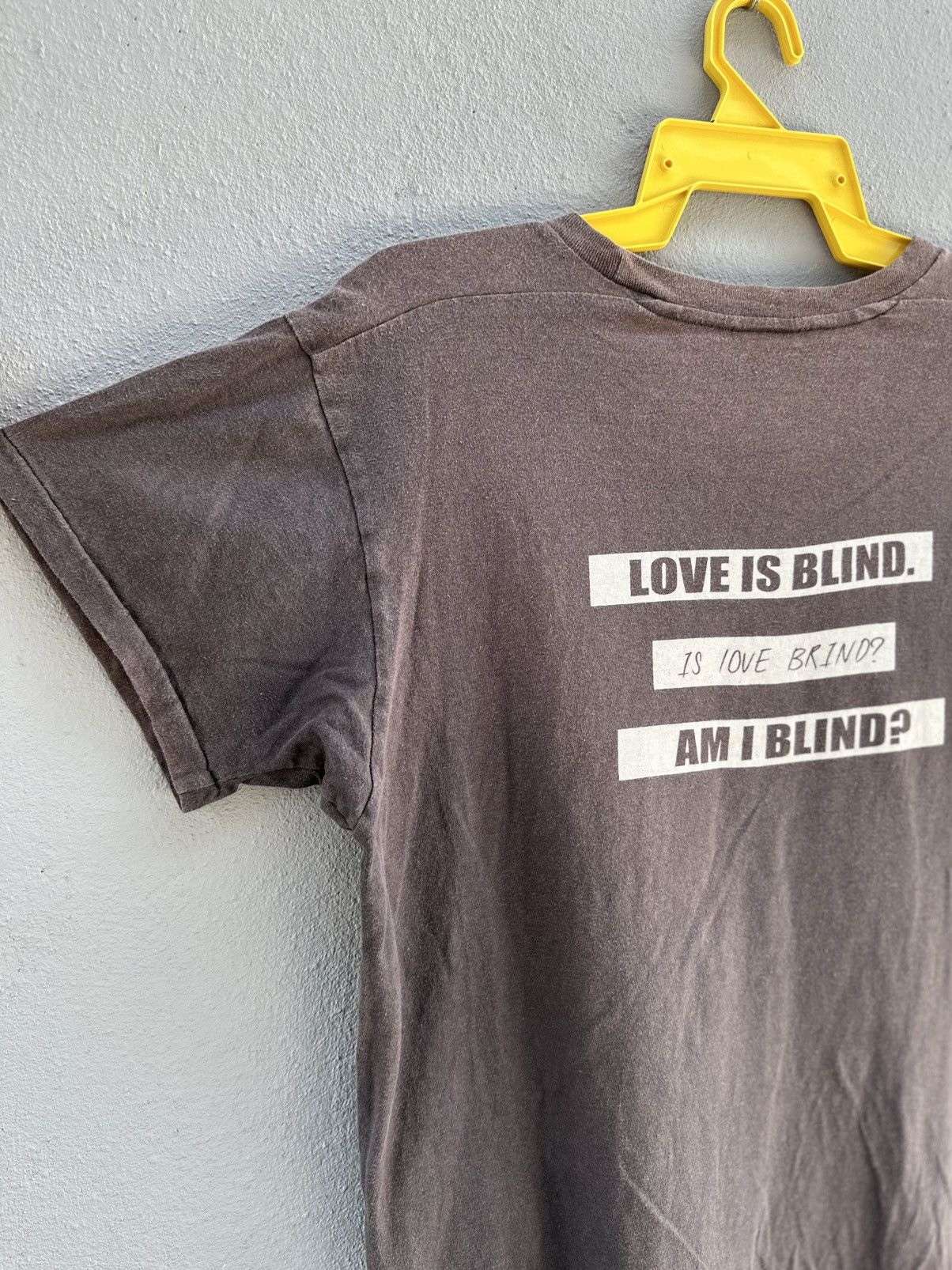 If Six Was Nine Thrashed Vintage Love Is Blind LIB TwnRoom Sun Faded Grunge Size US M / EU 48-50 / 2 - 8 Thumbnail