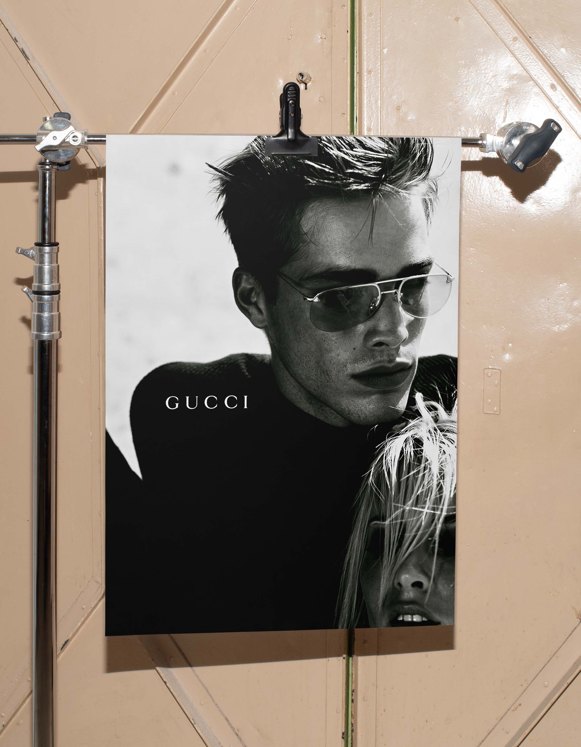Gucci 90s Gucci Tom Ford Sunglsasses Poster Gift Vintage Logo Size ONE SIZE - 3 Thumbnail