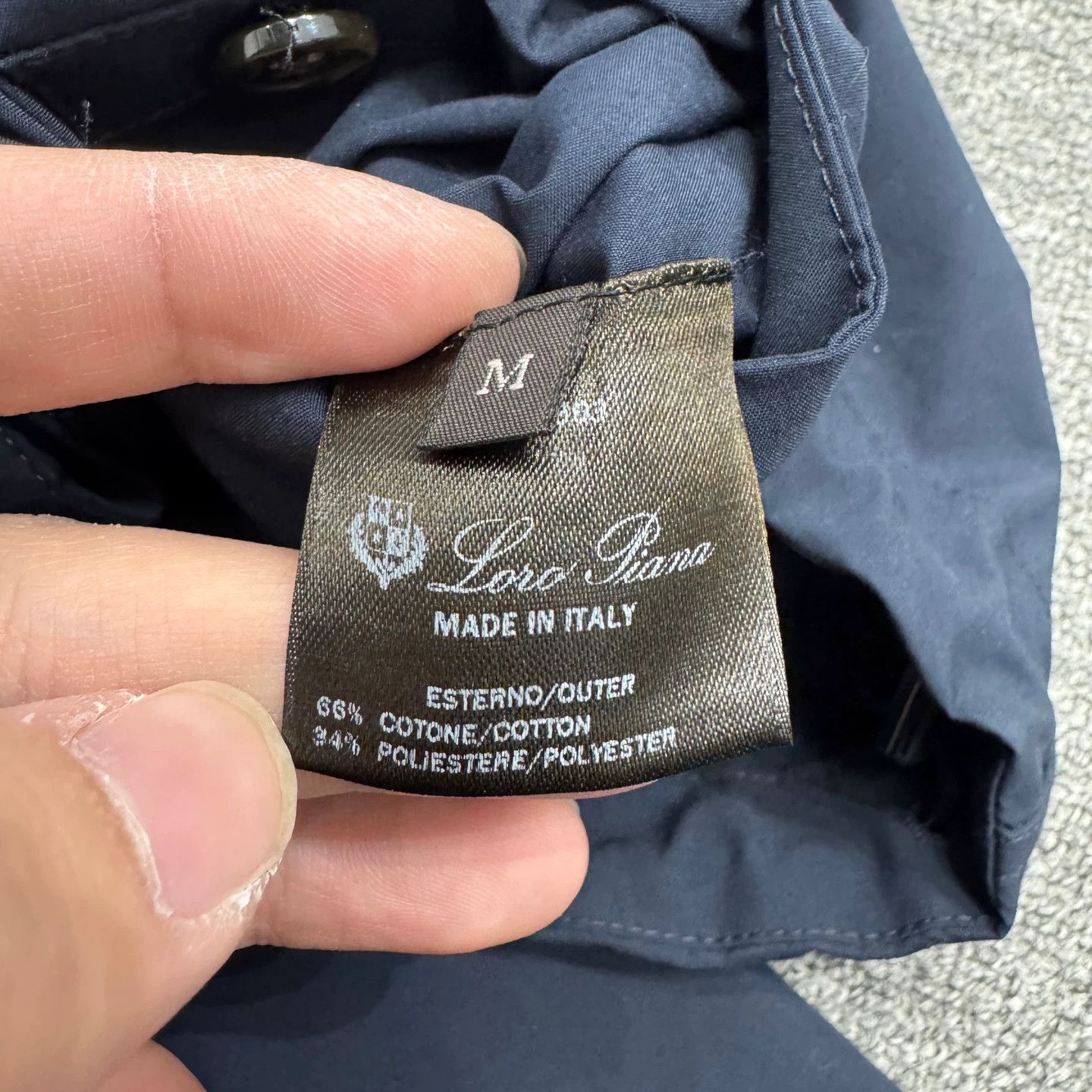 Loro Piana Loro Piana Solid Lapel Jacket M Size US M / EU 48-50 / 2 - 3 Thumbnail