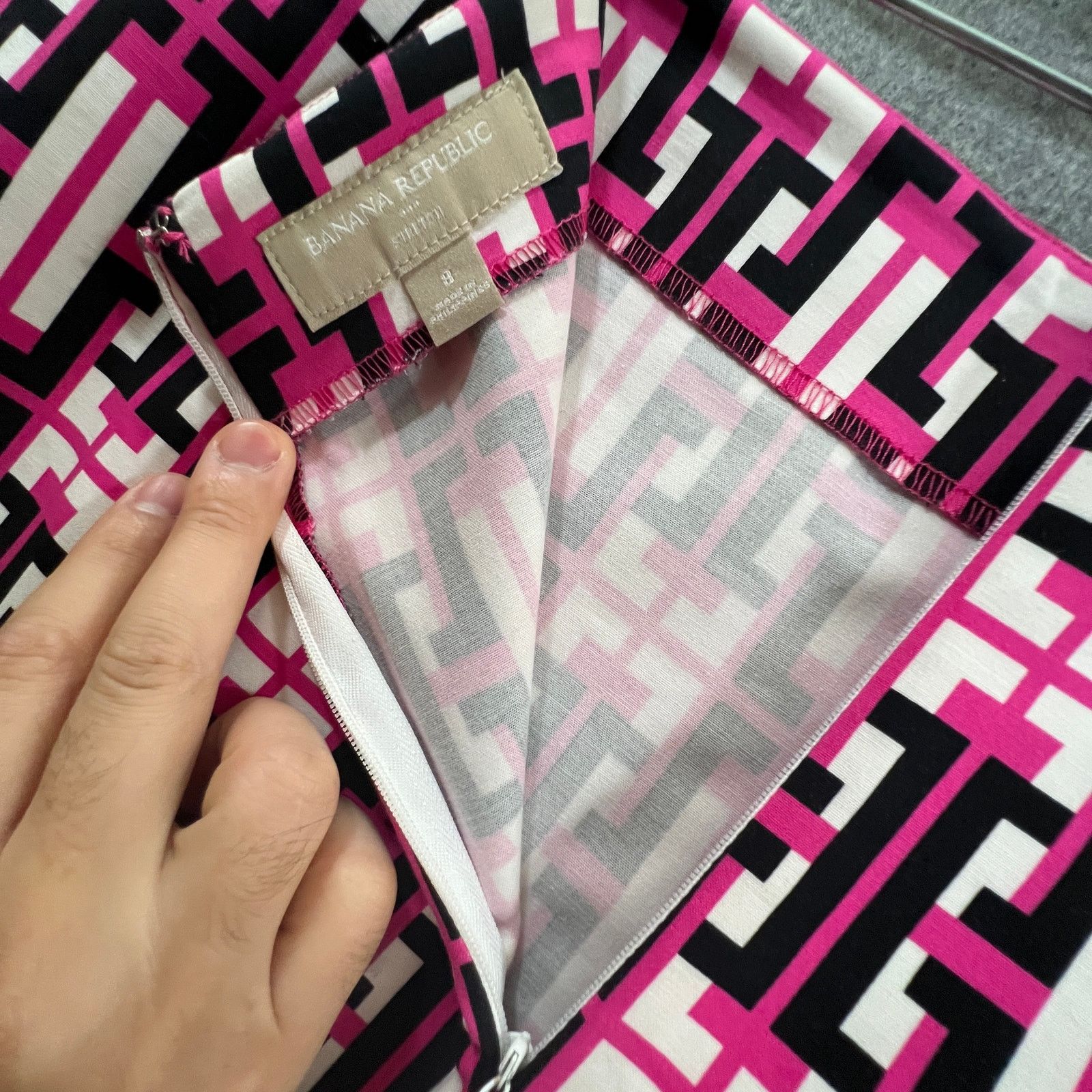 Banana Republic Banana Republic Womens Size 8 Pink Skirts Size 30" / US 8 / IT 44 - 4 Thumbnail