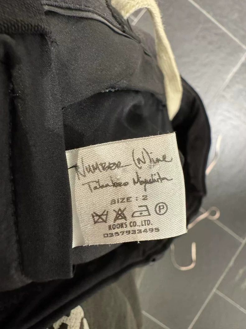 Number (N)ine Number (N)ine size 2 05aw Strap Pants Size US 28 / EU 44 - 5 Thumbnail