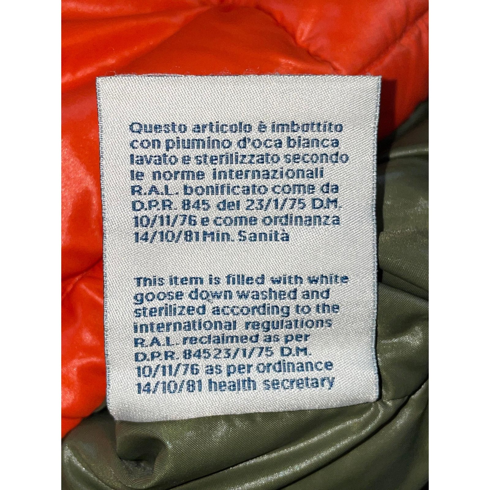 Moncler Moncler Maya (2) Orange & Olive Jacket Size US M / EU 48-50 / 2 - 13 Thumbnail
