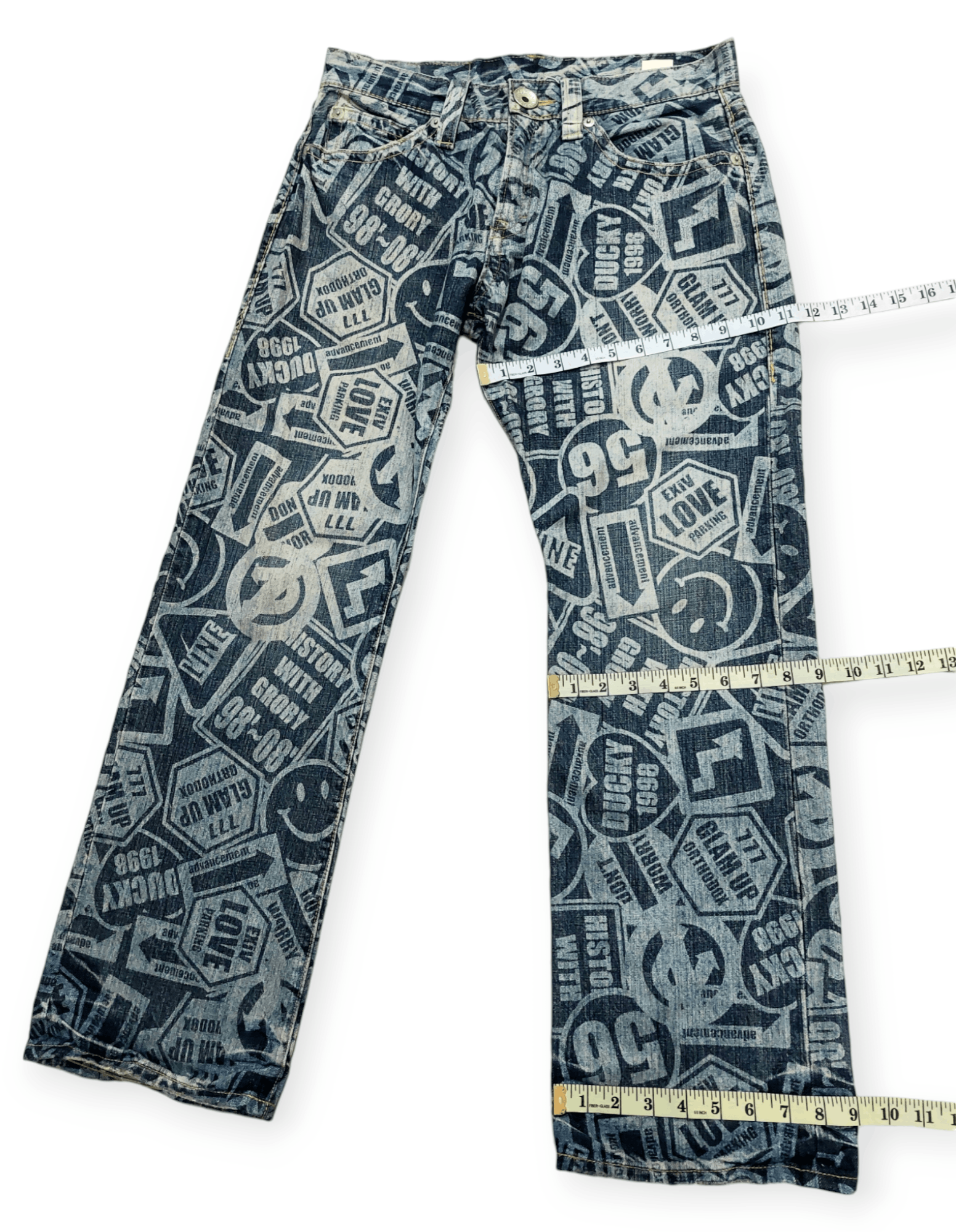 Co & Lu All Over Print Smiley Art Inspired by Kapital