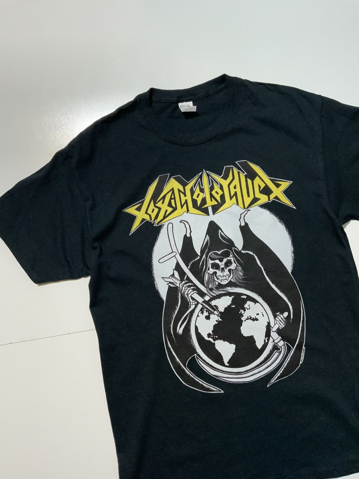 Band Tees Toxic Holocaust Reaper Demo EP Album Thrash Metal T-Shirt Size US M / EU 48-50 / 2 - 3 Thumbnail