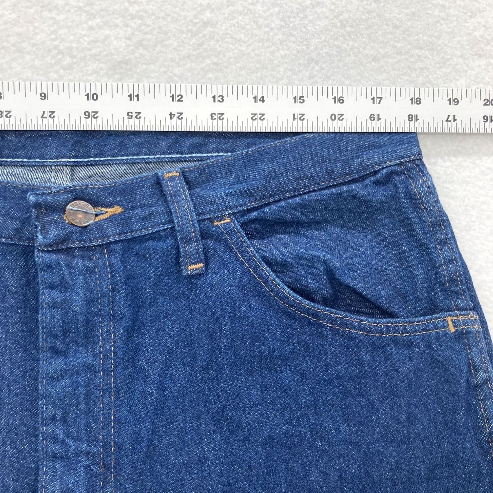 Wrangler Wrangler Rustler Jeans Mens 36x30 Blue Regular Fit Straight Workwear Y2K Denim 5-Pocket Zip Fly Belt Loops ScLos Size US 36 / EU 52 - 6 Thumbnail