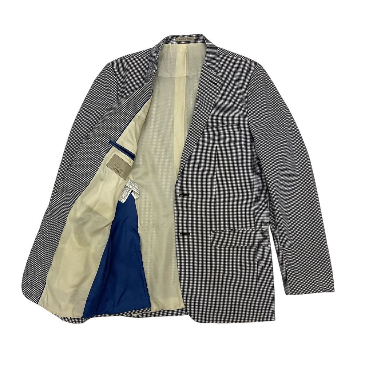 Zara Zara Man Gingham Jacket Size US M / EU 48-50 / 2 - 5 Thumbnail