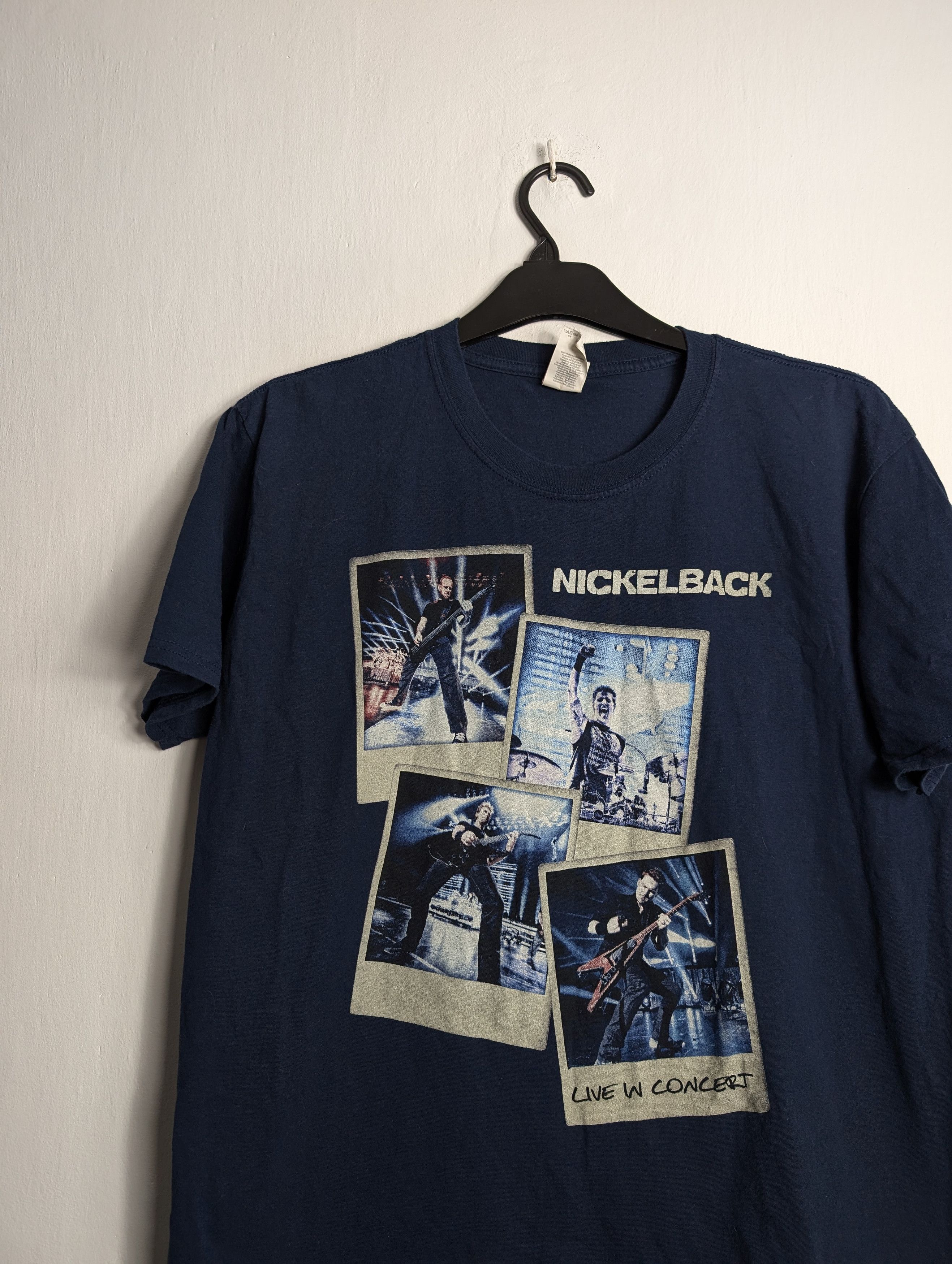 Band Tees Nickelback 2016 European Tour Rock Band Merch Size US XL / EU 56 / 4 - 2 Thumbnail