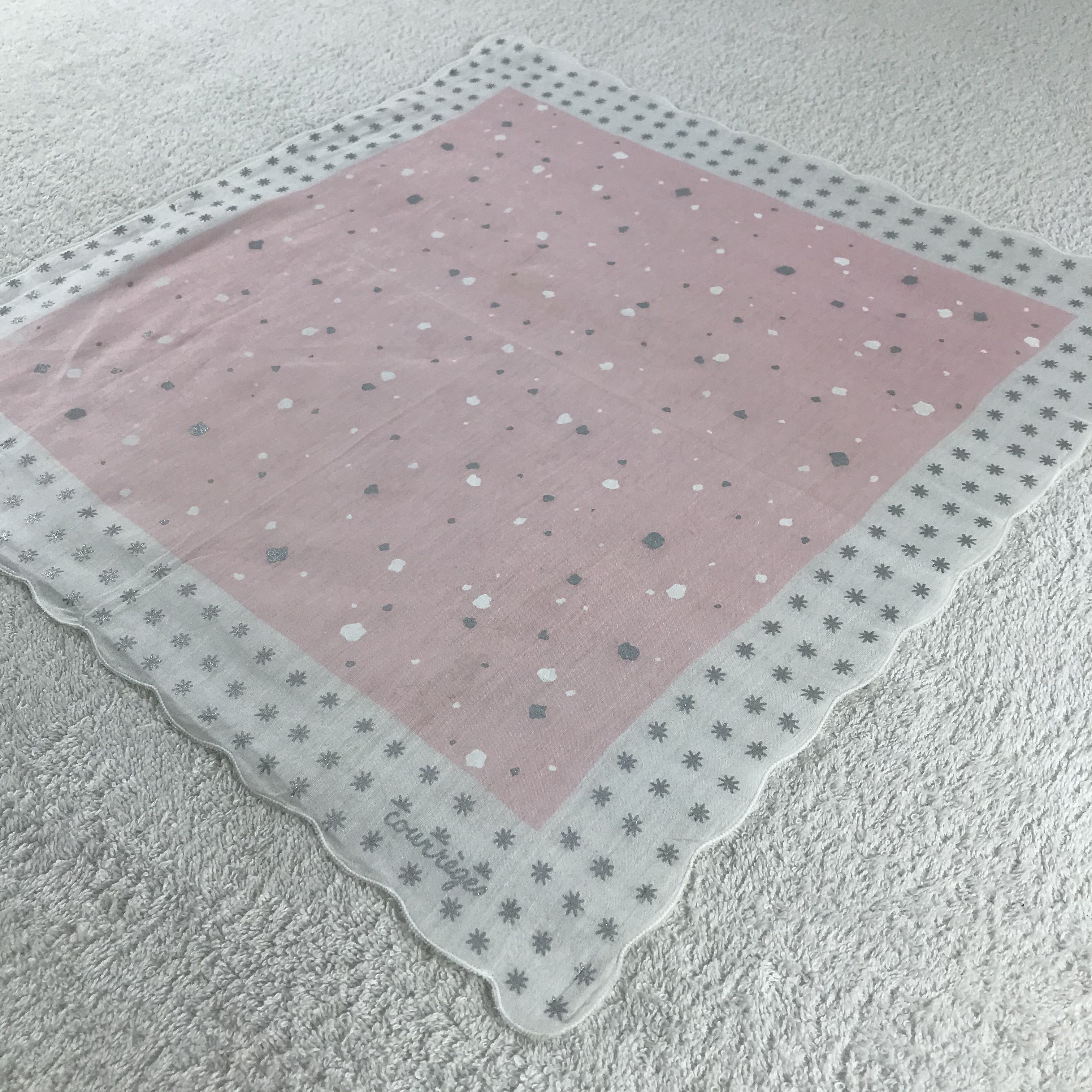 Courreges × Vintage Courreges Bandana / Handkerchief / Neckerchief - S102 Size ONE SIZE - 2 Thumbnail