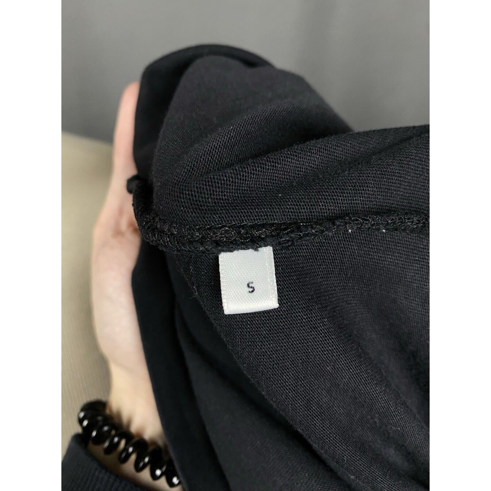Alexander McQueen Alexander McQueen McQ Big Logo Men's Black T-Shirt Size S Size US S / EU 44-46 / 1 - 11 Thumbnail