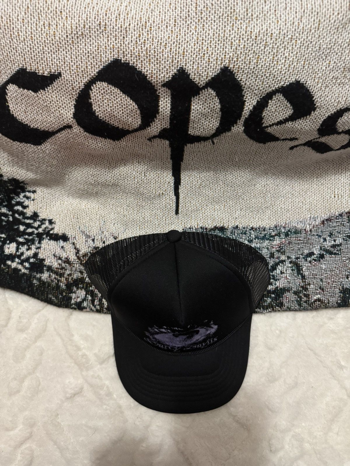 Copes 💜 copes Darcy Baylis Tranquilized Trucker Hat snapback Size ONE SIZE - 8 Thumbnail