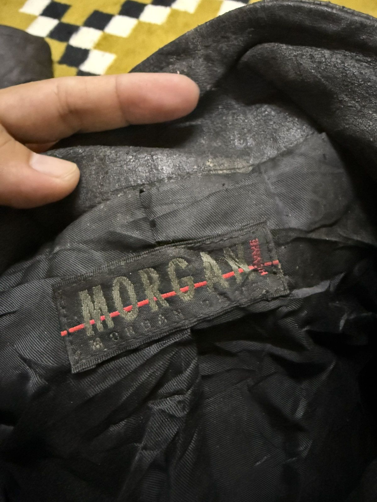 Morgan Homme Vintage Morgan Biker Leather Jacket Size US S / EU 44-46 / 1 - 11 Thumbnail