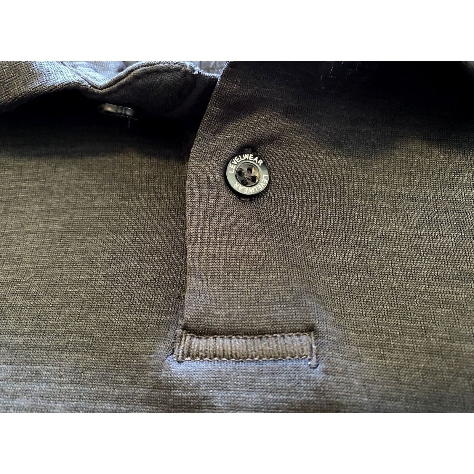 Vintage Gozzer Ranch Levelwear Men’s Polo Shirt Gray Short Sleeve S Size US S / EU 44-46 / 1 - 5 Thumbnail
