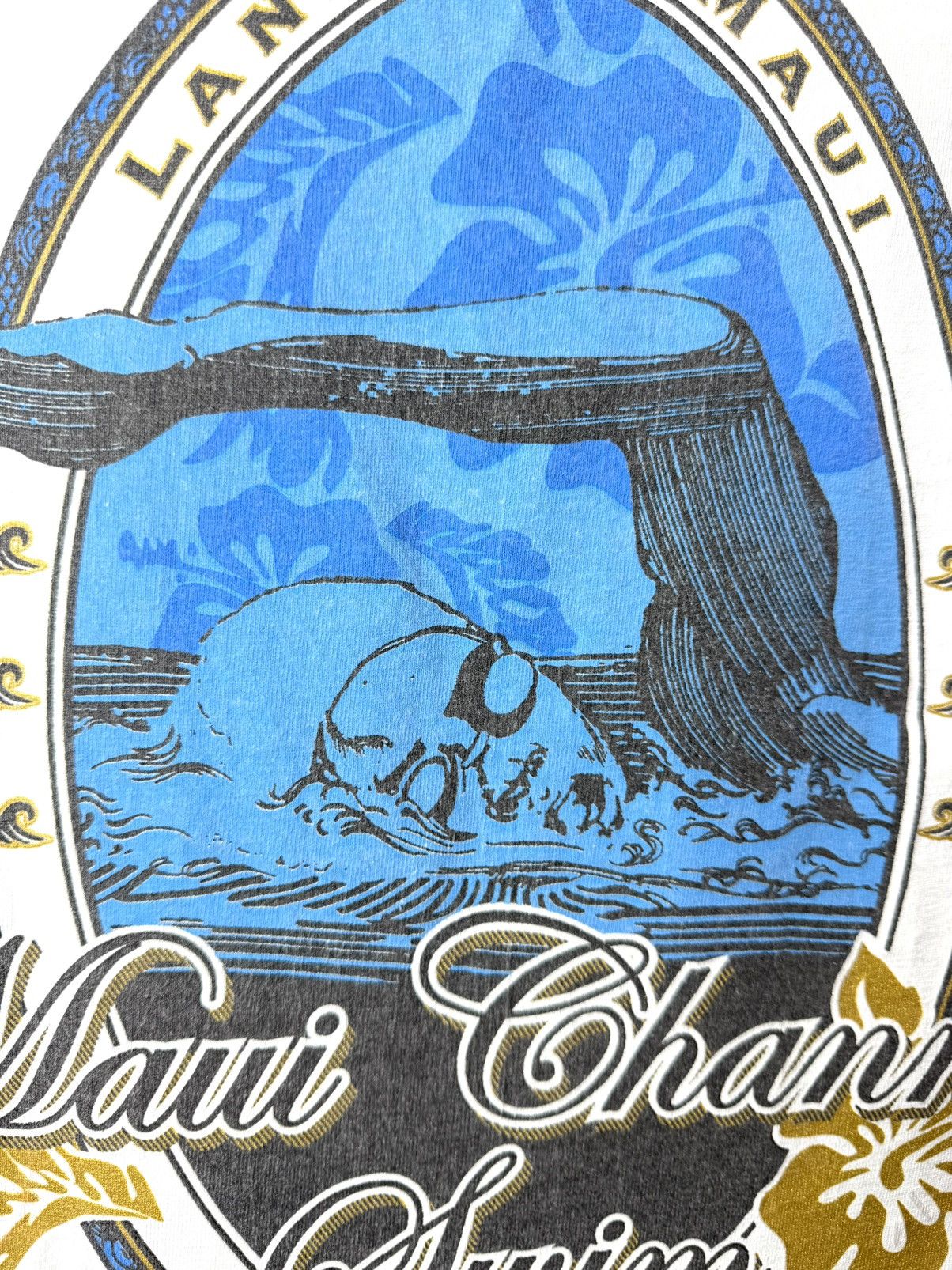 Vintage 2004 Maui Island Surf Style T Shirt Oneill Quiksilver Size US XL / EU 56 / 4 - 6 Thumbnail