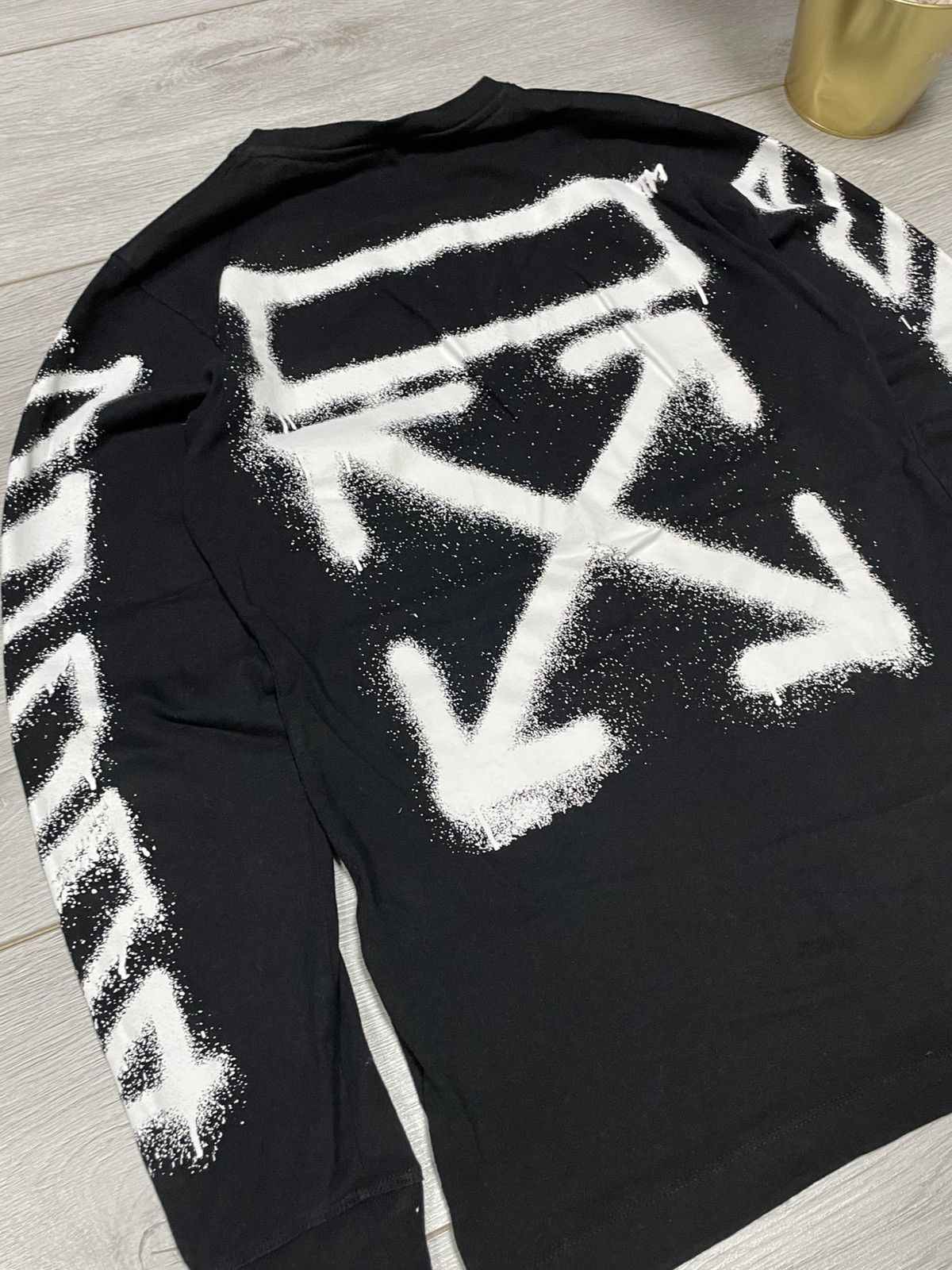 Off-White Off-White paint arrows tape stripes long sleeve Size US S / EU 44-46 / 1 - 4 Thumbnail