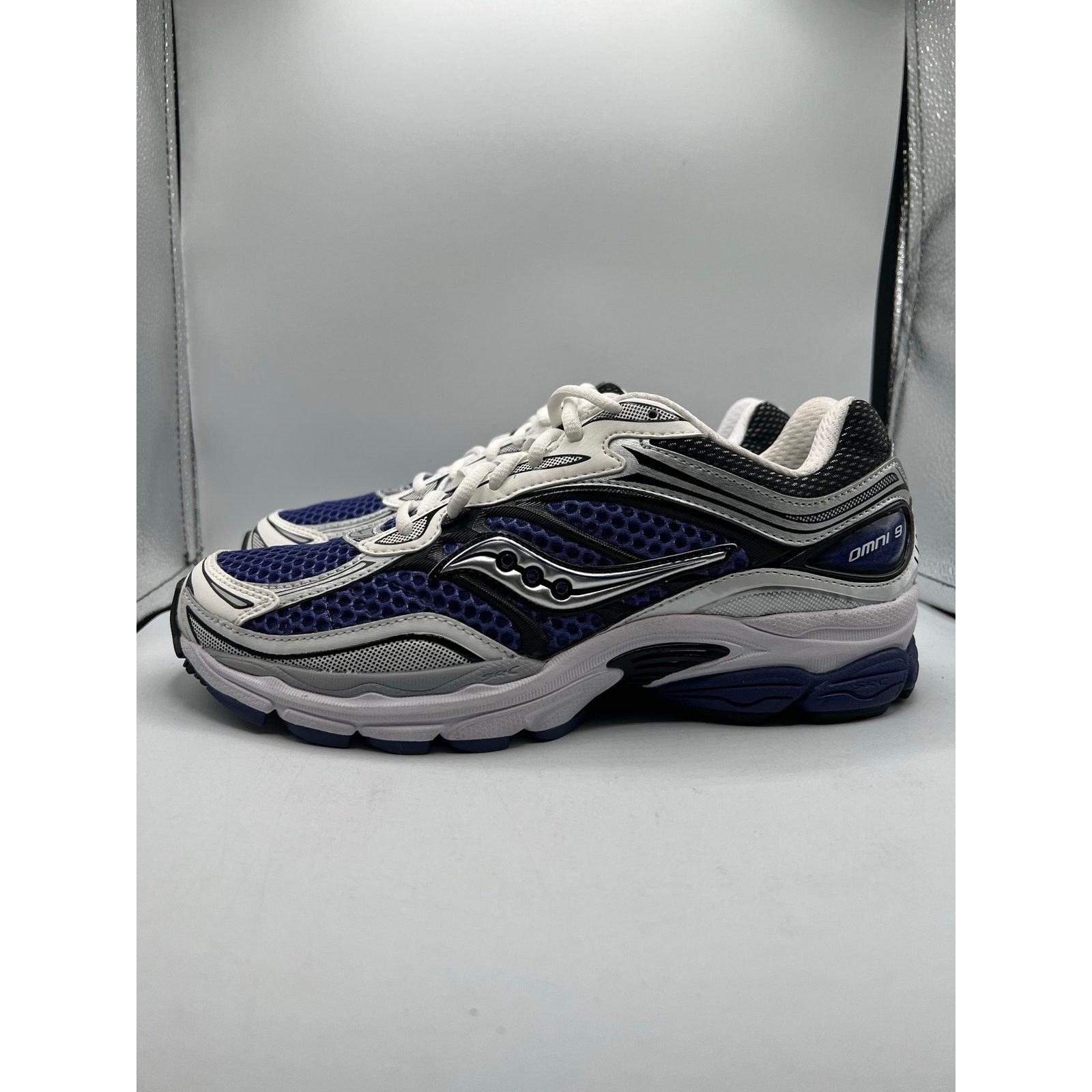 Saucony ProGrid Omni 9 “Skipper Blue” size 8 men’s Saucony ProGrid Omni 9 Grey Slime Blue Men main image 4