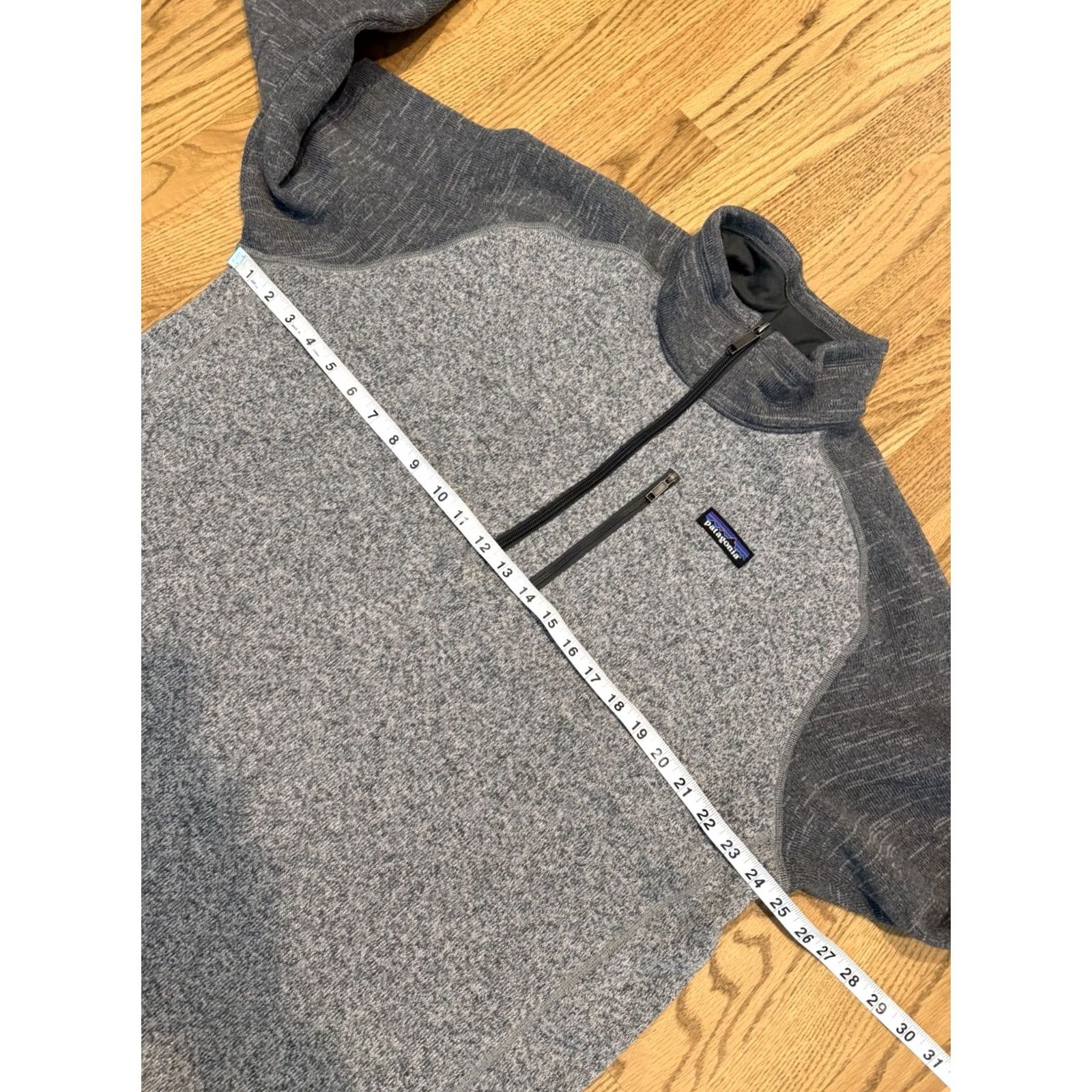 Patagonia Patagonia 1/4 Zip Fleece Better Sweater Men’s XL Two Tone Grey Pullover Size US XL / EU 56 / 4 - 6 Thumbnail