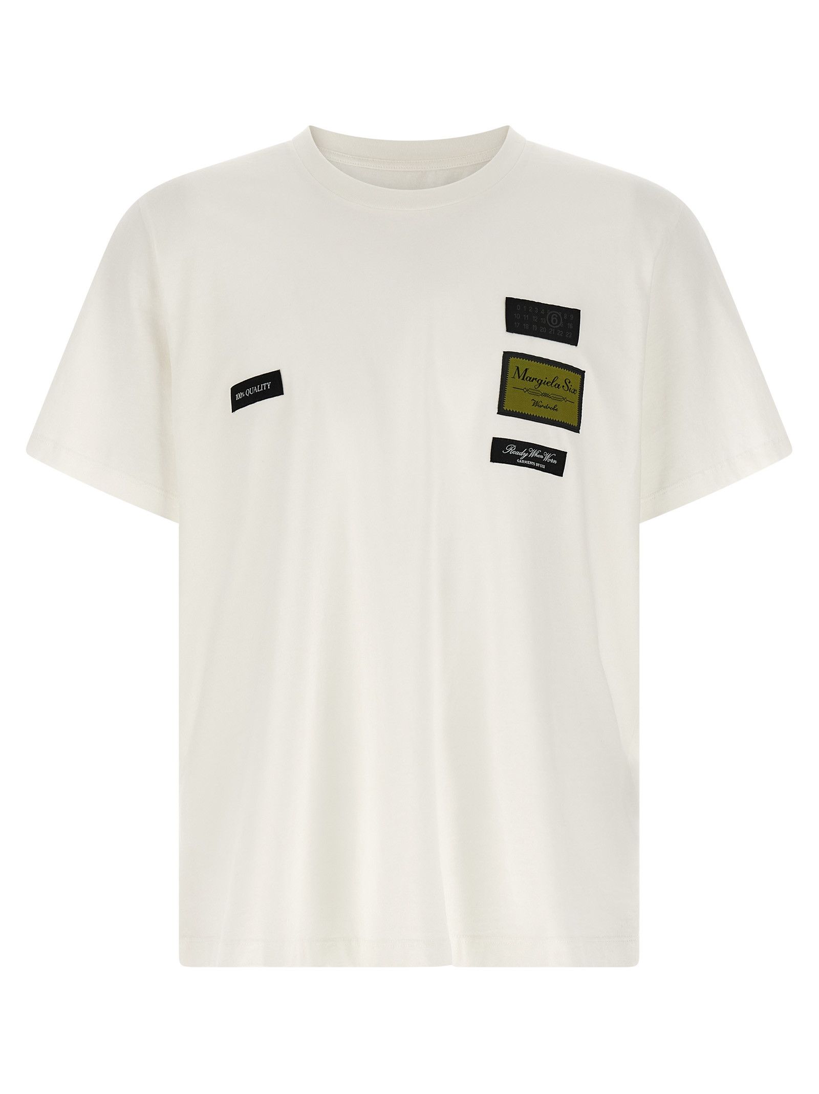 Maison Margiela 'Etichette' Patch T-Shirt Size US XL / EU 56 / 4 - 1 Thumbnail