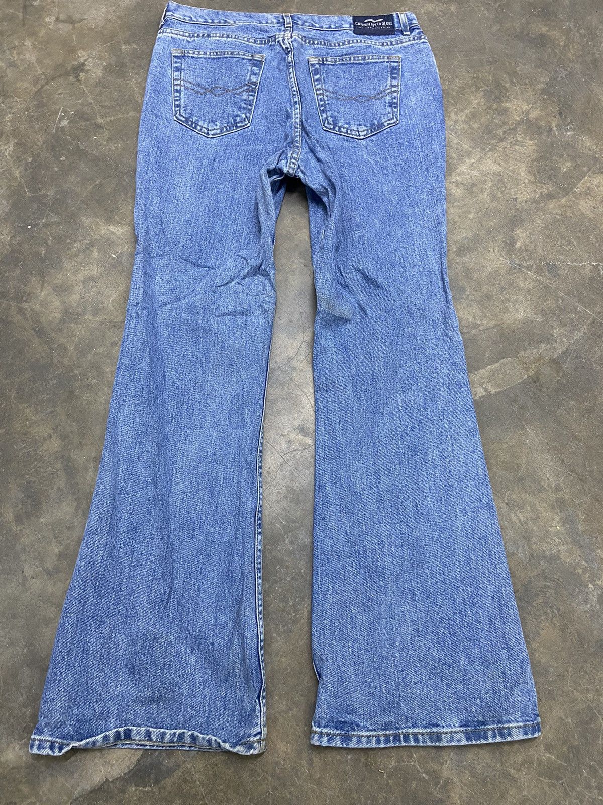 If Six Was Nine 🔥 Canyon River Blues flare jeans Size US 33 - 5 Thumbnail