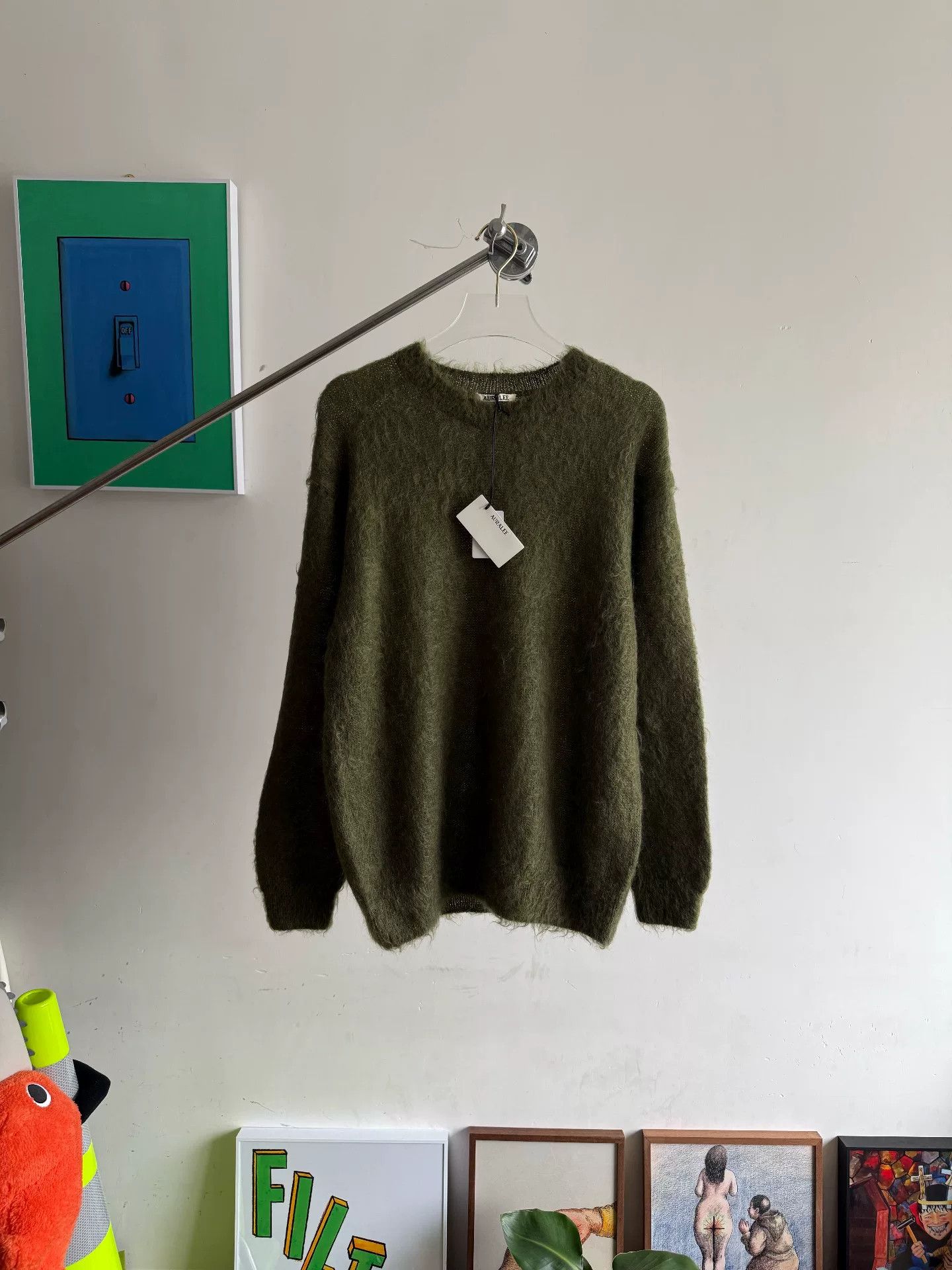 Auralee AURALEE Mohair Sweater Size US XL / EU 56 / 4 - 1 Thumbnail